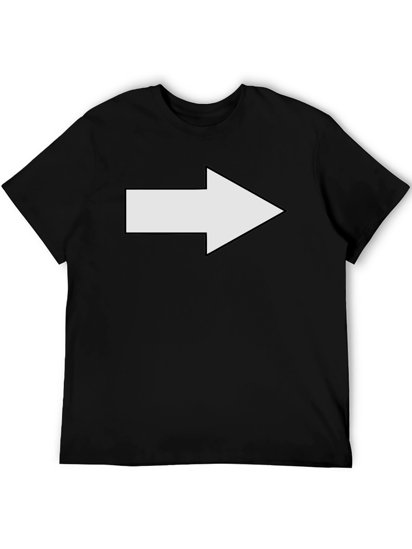 Right Arrow Graphic T-Shirt - Bold Design