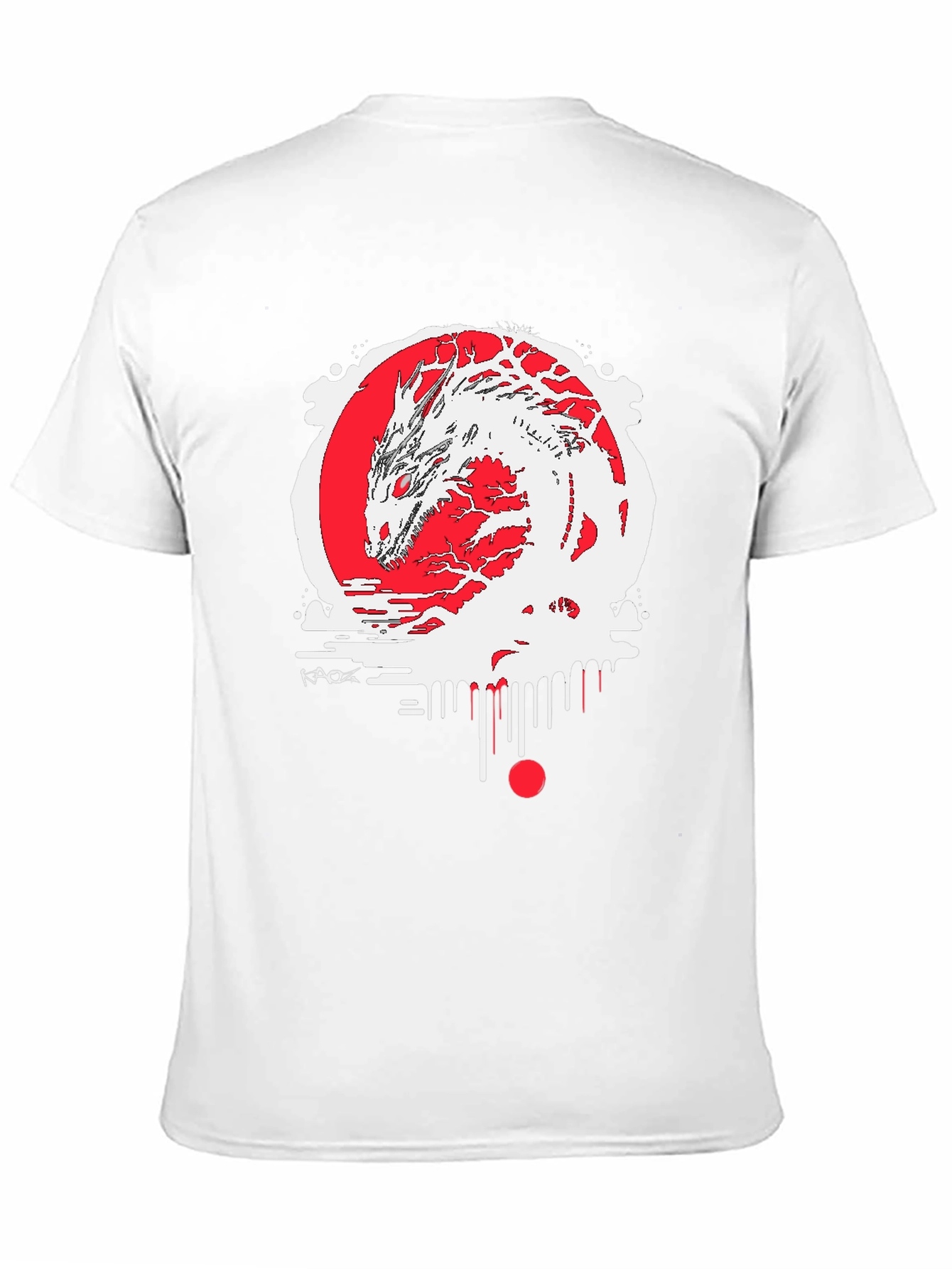 Dragon Graphic Black Tee - Urban Style