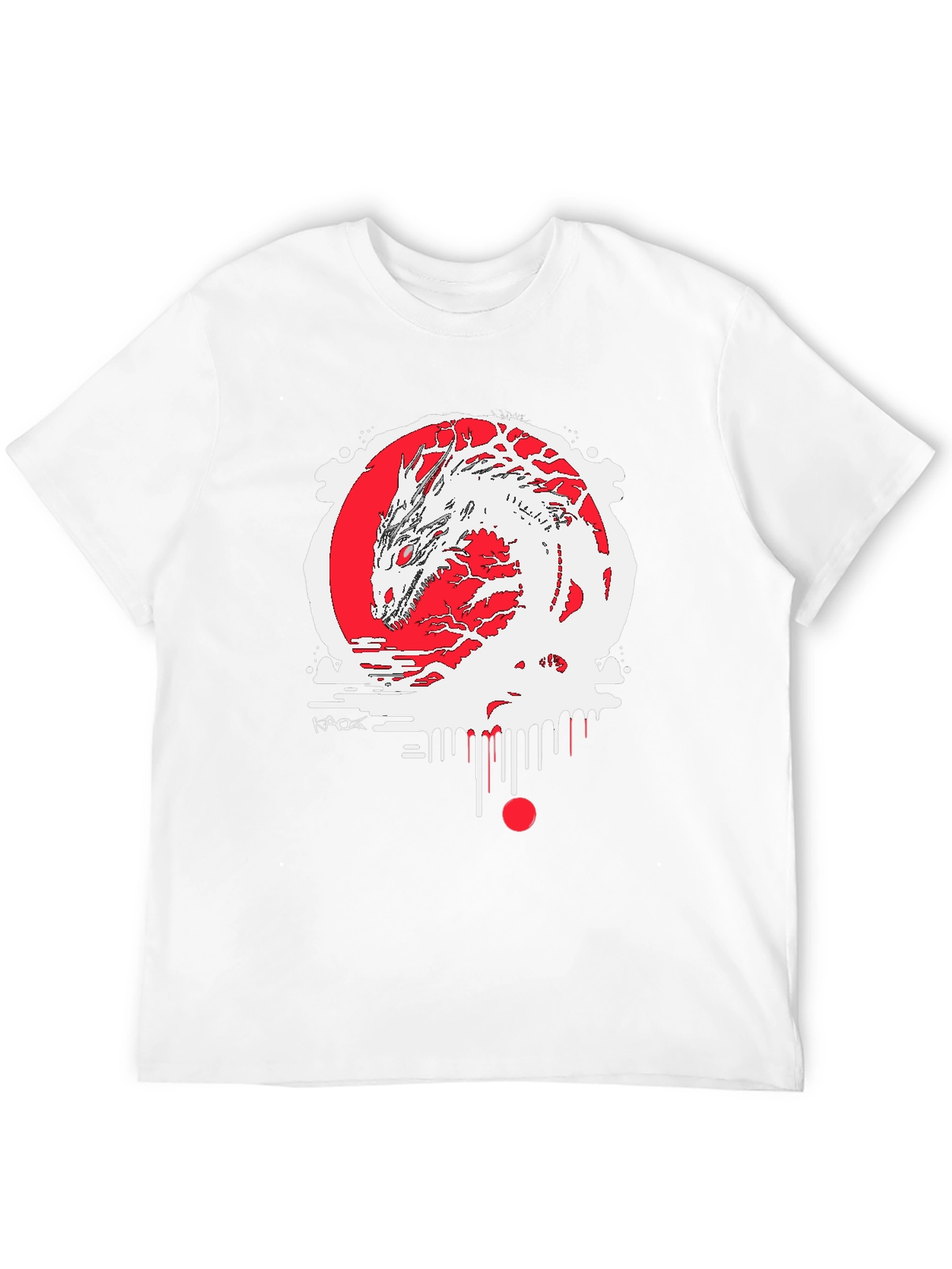 Dragon Graphic Black Tee - Urban Style