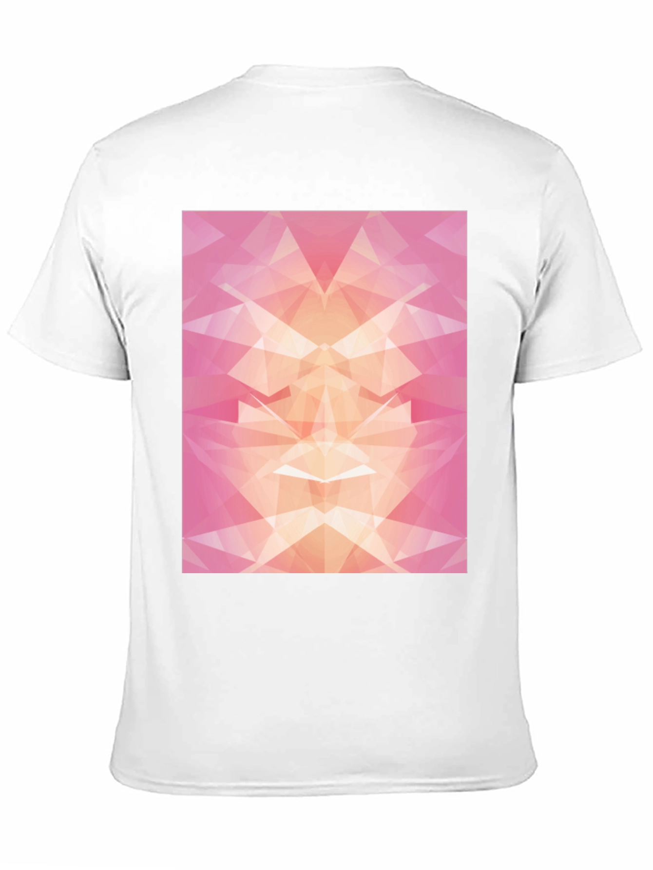 Geometric Abstract Black T-Shirt