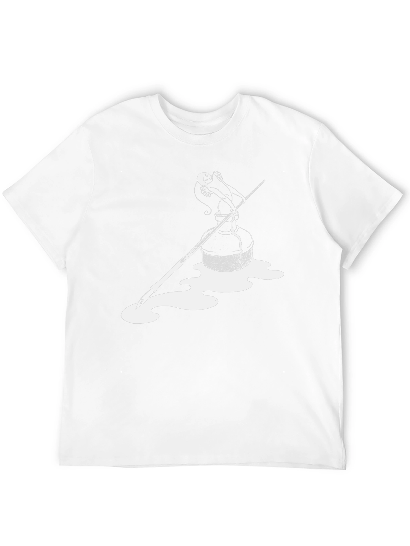 Artistic Inkwell Graphic Tee - Black