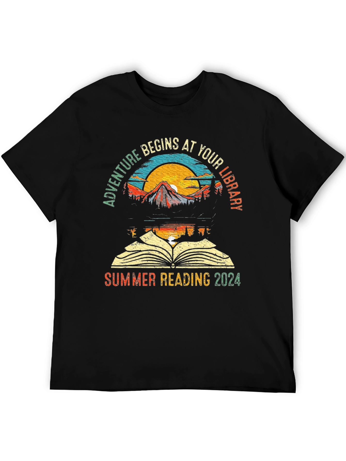 Adventure Begins T-Shirt: Summer Reading 2024