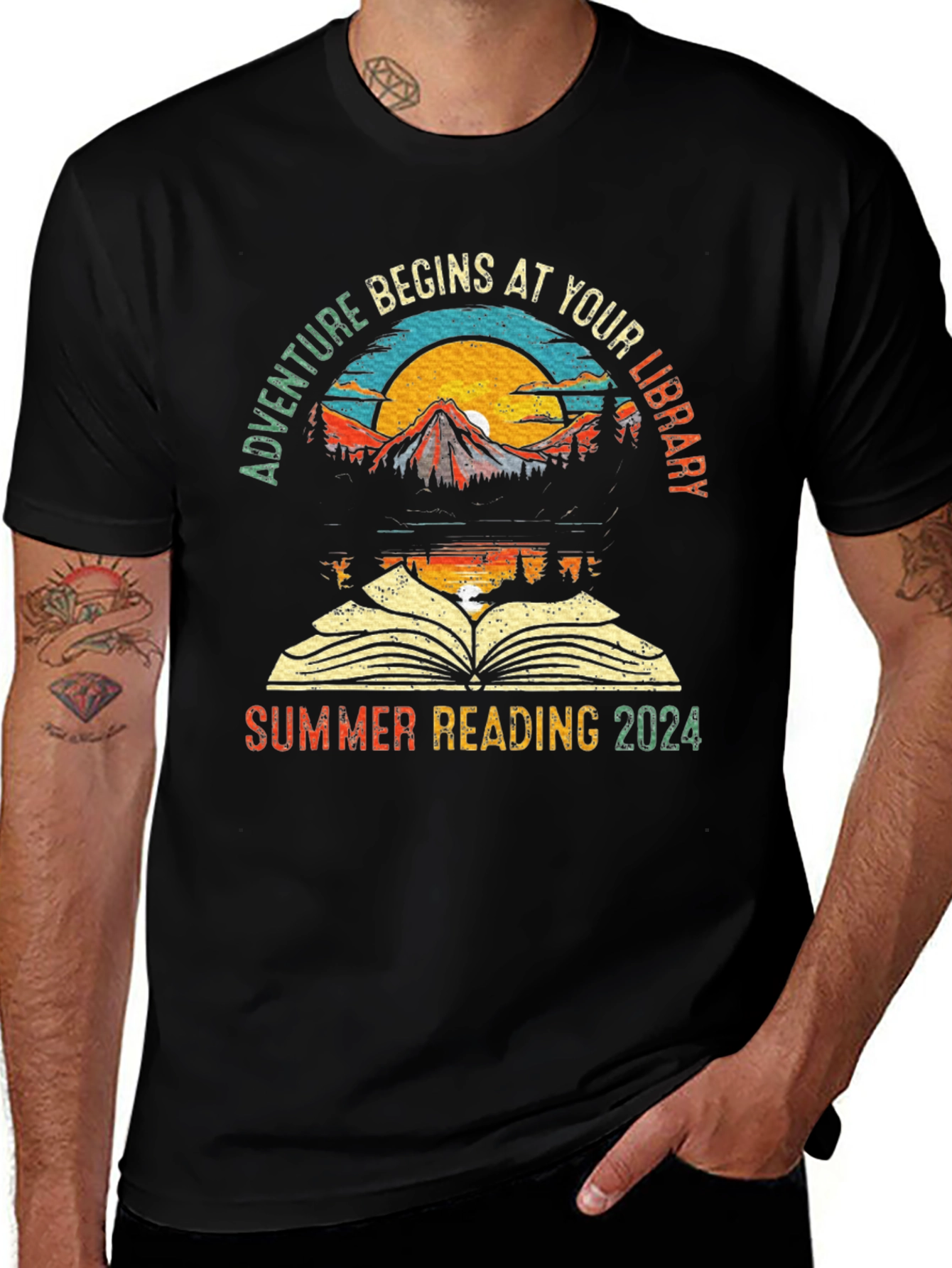 Adventure Begins T-Shirt: Summer Reading 2024