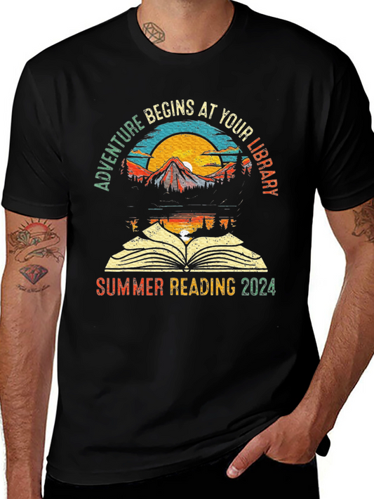 Adventure Begins T-Shirt: Summer Reading 2024