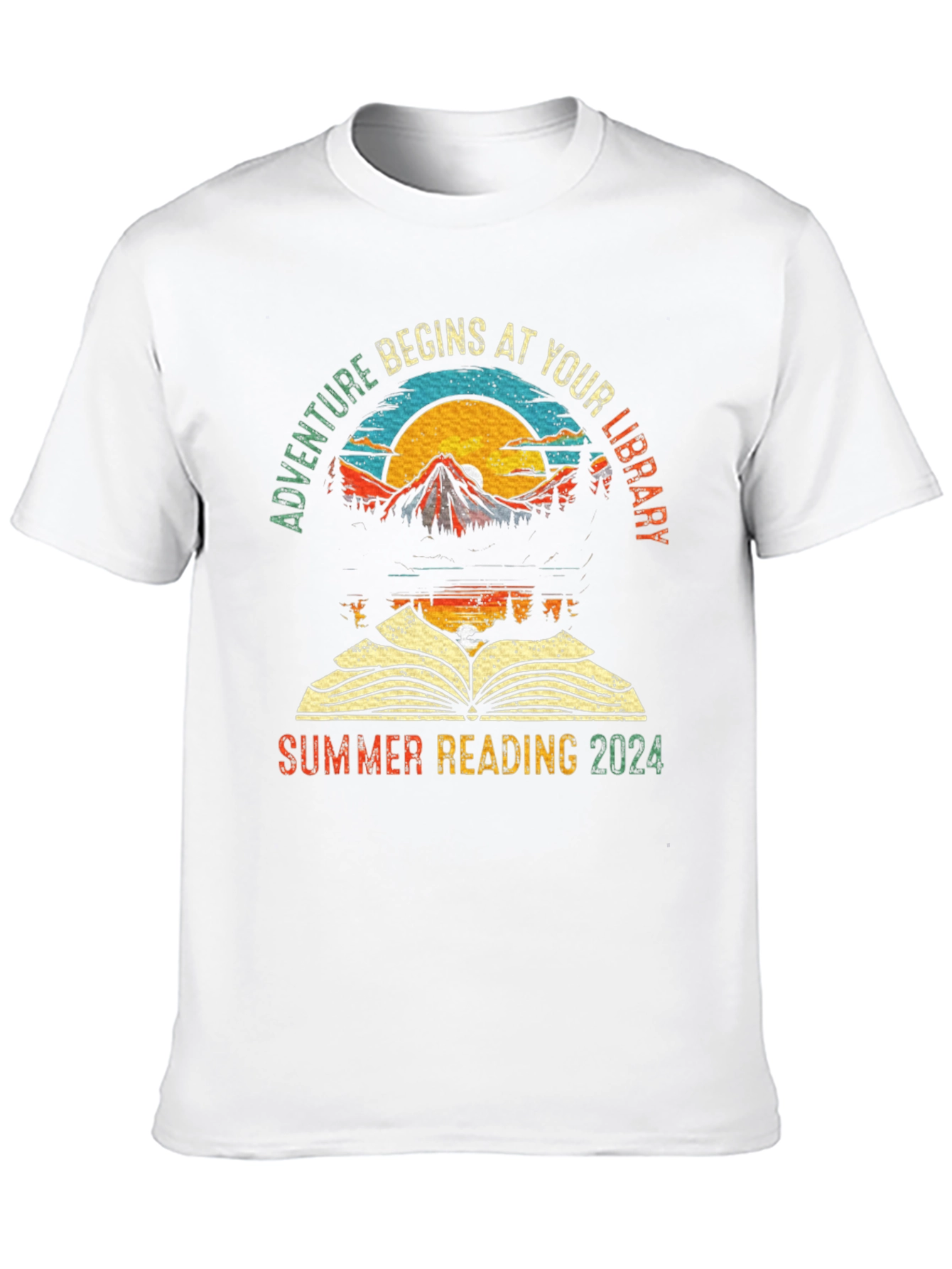 Adventure Begins T-Shirt: Summer Reading 2024