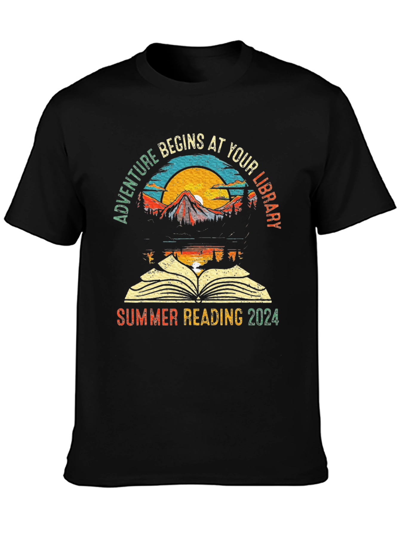 Adventure Begins T-Shirt: Summer Reading 2024