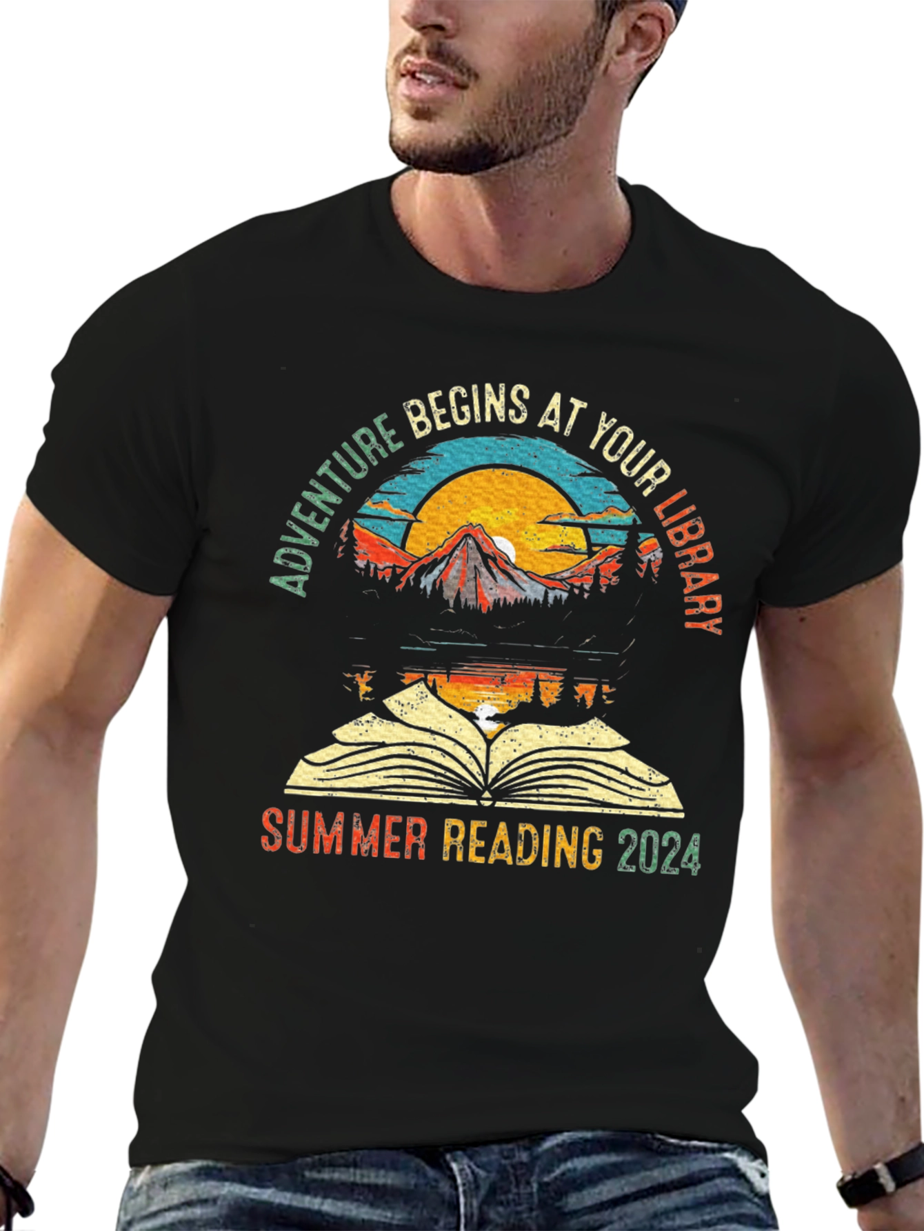 Adventure Begins T-Shirt: Summer Reading 2024