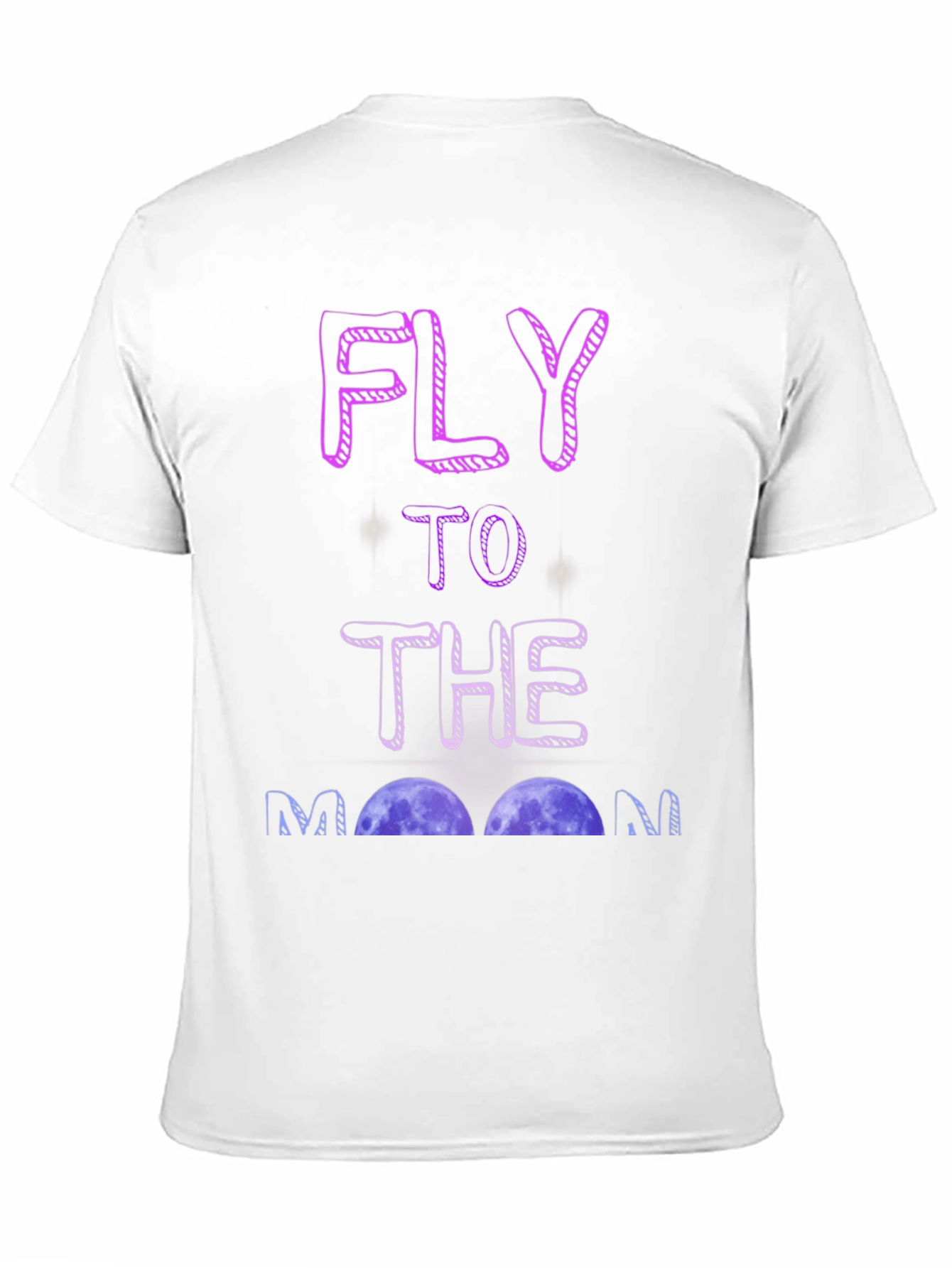 Fly to the Moon Graphic T-Shirt