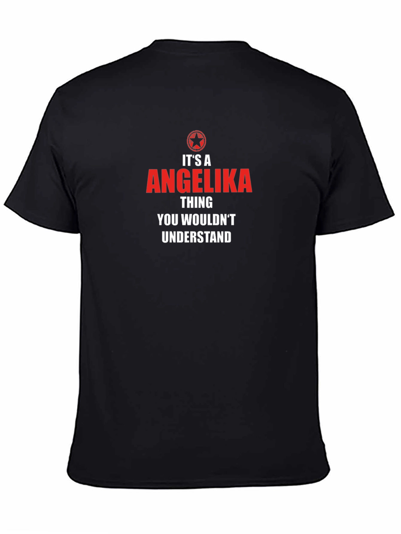 Angelika Thing - Novelty Graphic T-Shirt