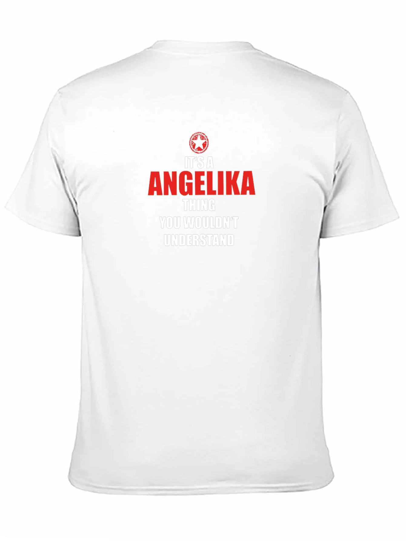 Angelika Thing - Novelty Graphic T-Shirt