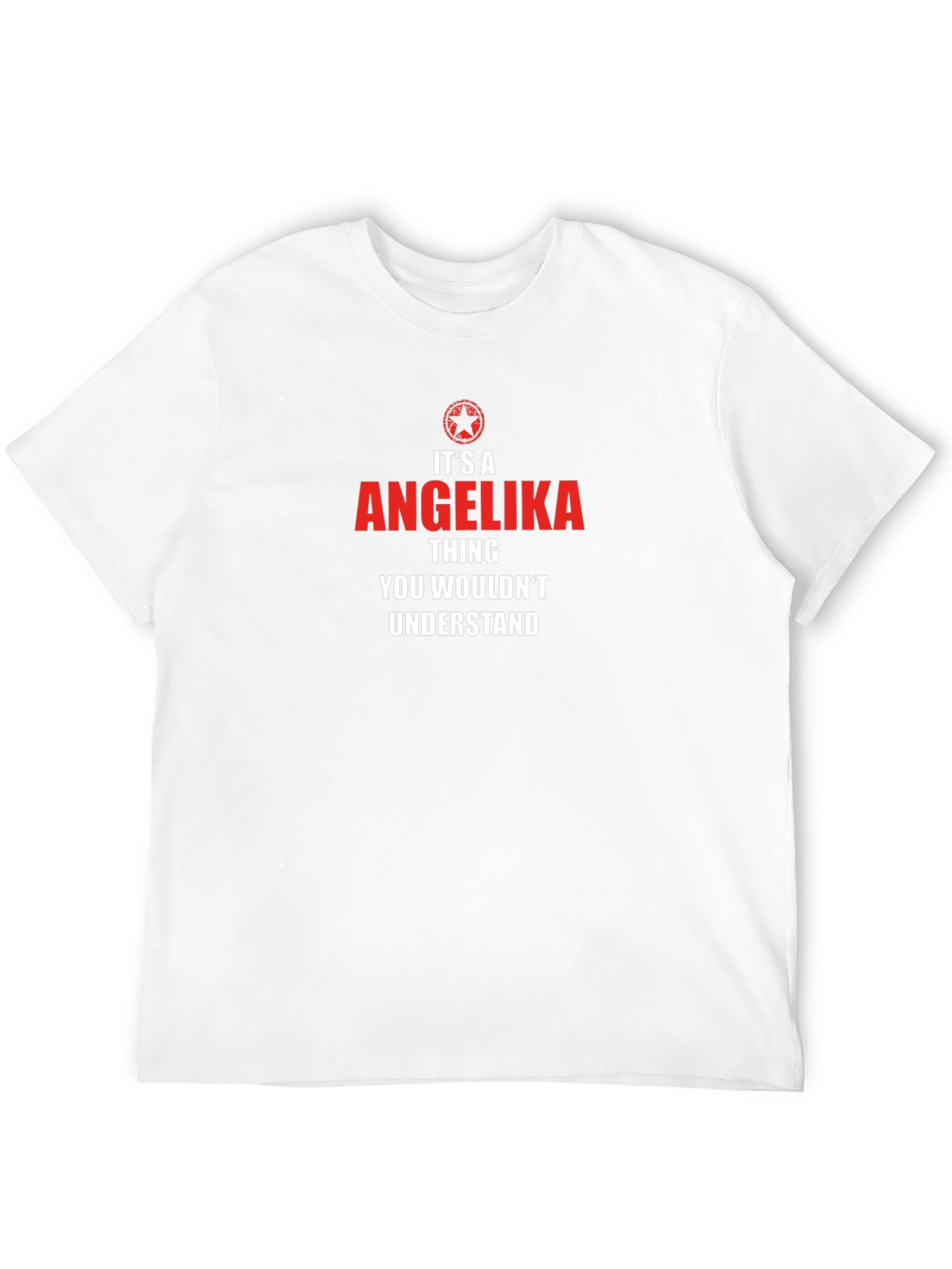 Angelika Thing - Novelty Graphic T-Shirt