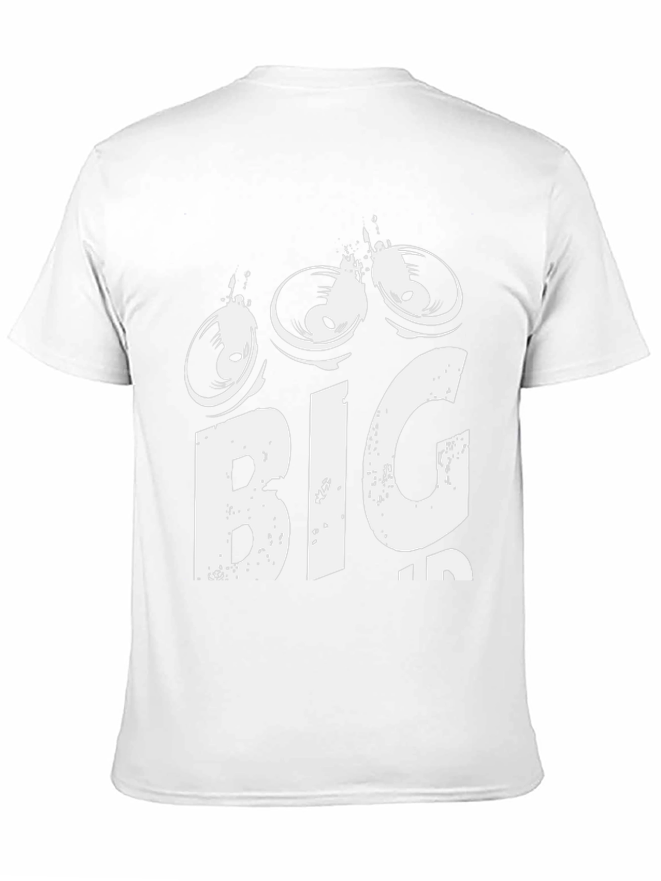 Big Beats Black Graphic Tee - Music Lovers T-Shirt