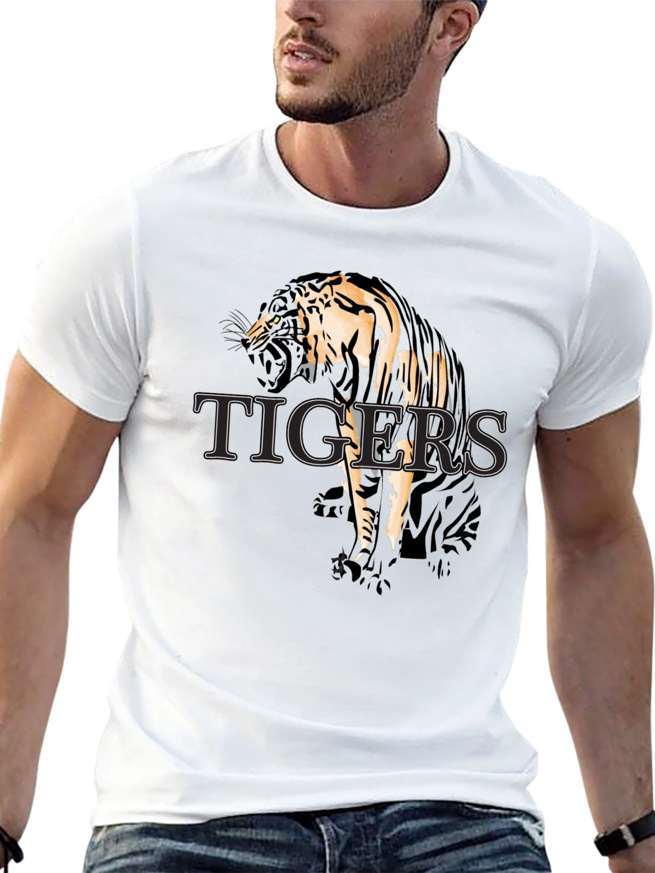 Bold Tigers Graphic Tee - Fierce Style