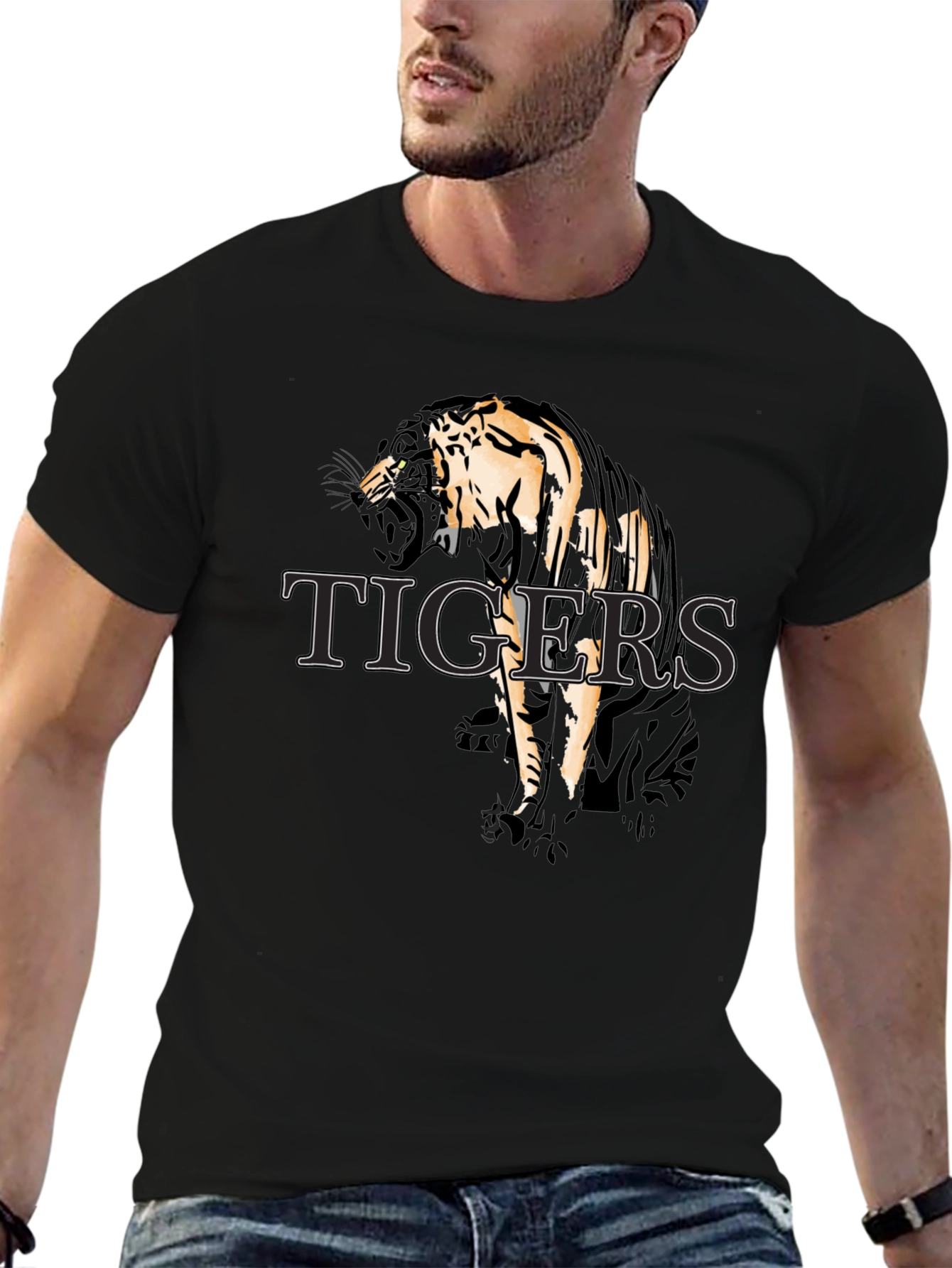 Bold Tigers Graphic Tee - Fierce Style