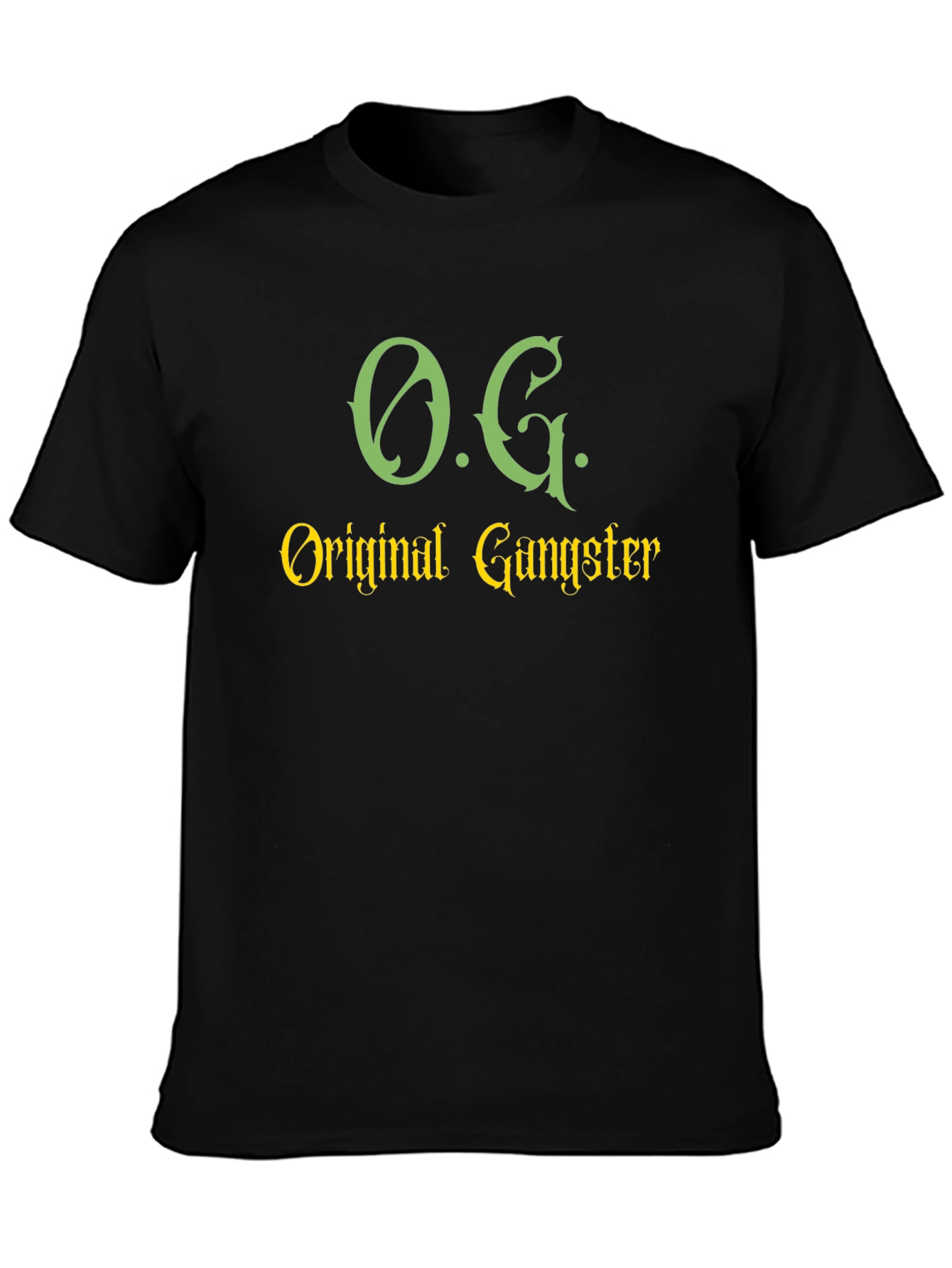 O.G. Original Gangster Black T-Shirt