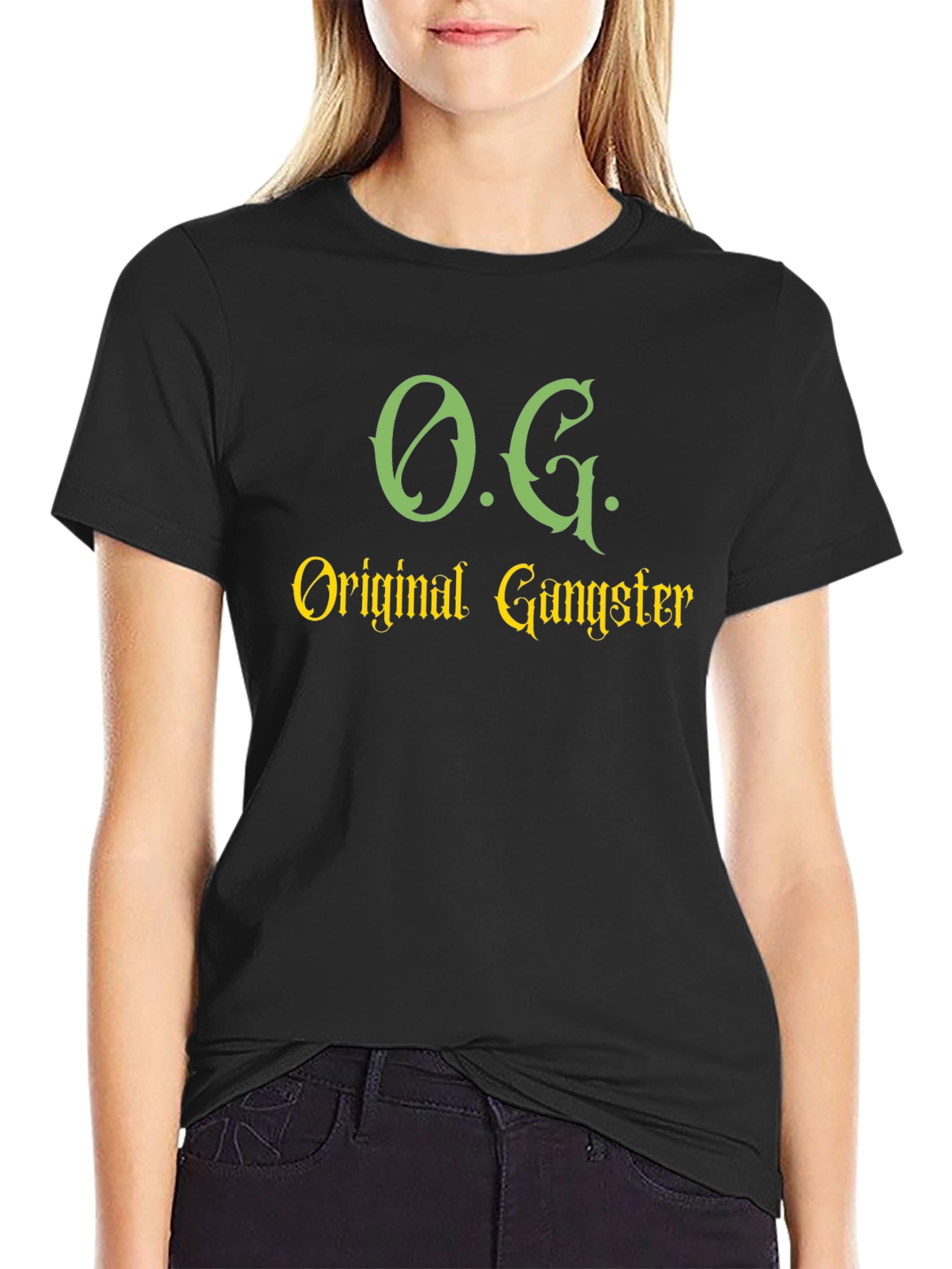 O.G. Original Gangster Black T-Shirt