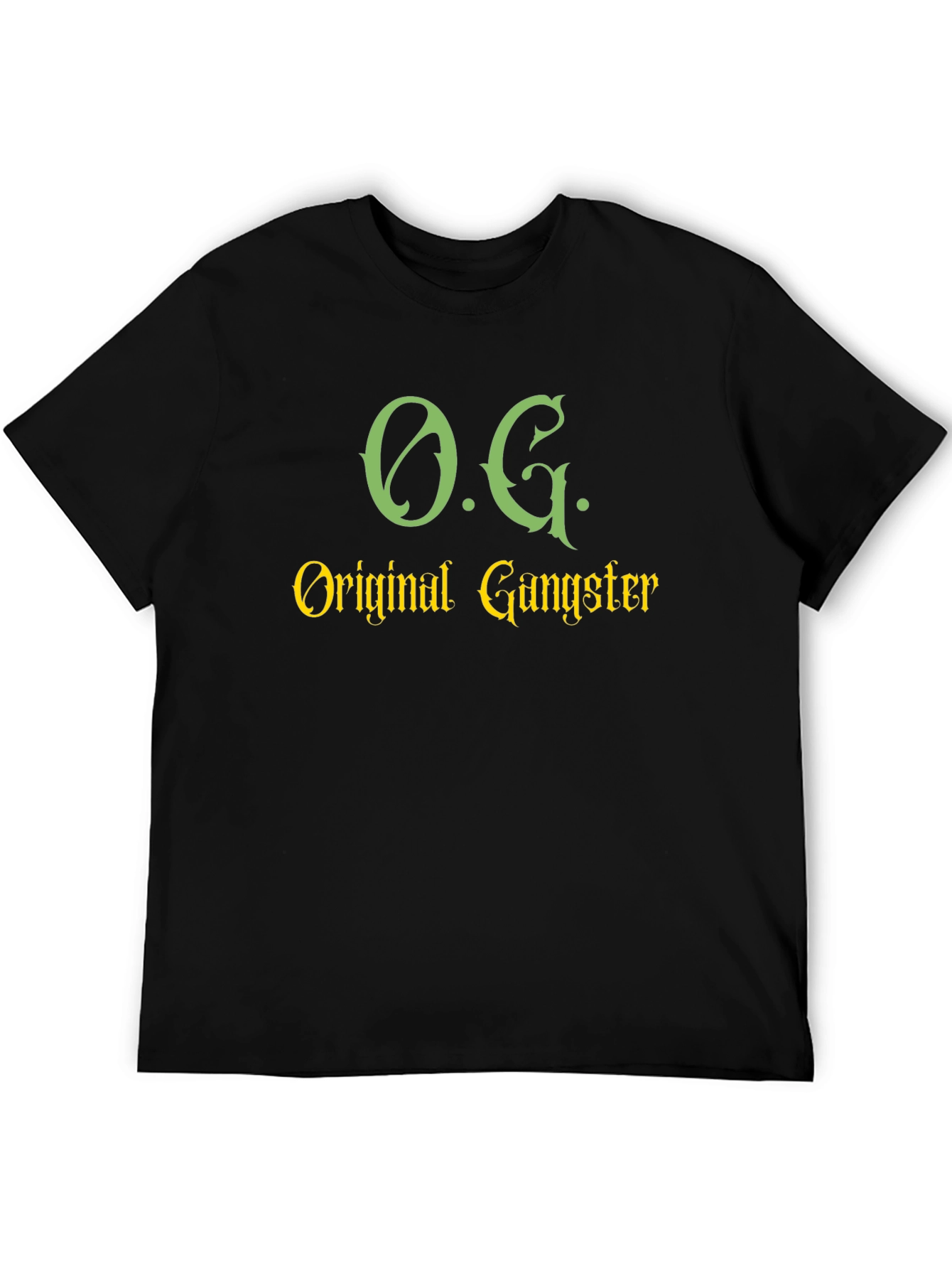 O.G. Original Gangster Black T-Shirt