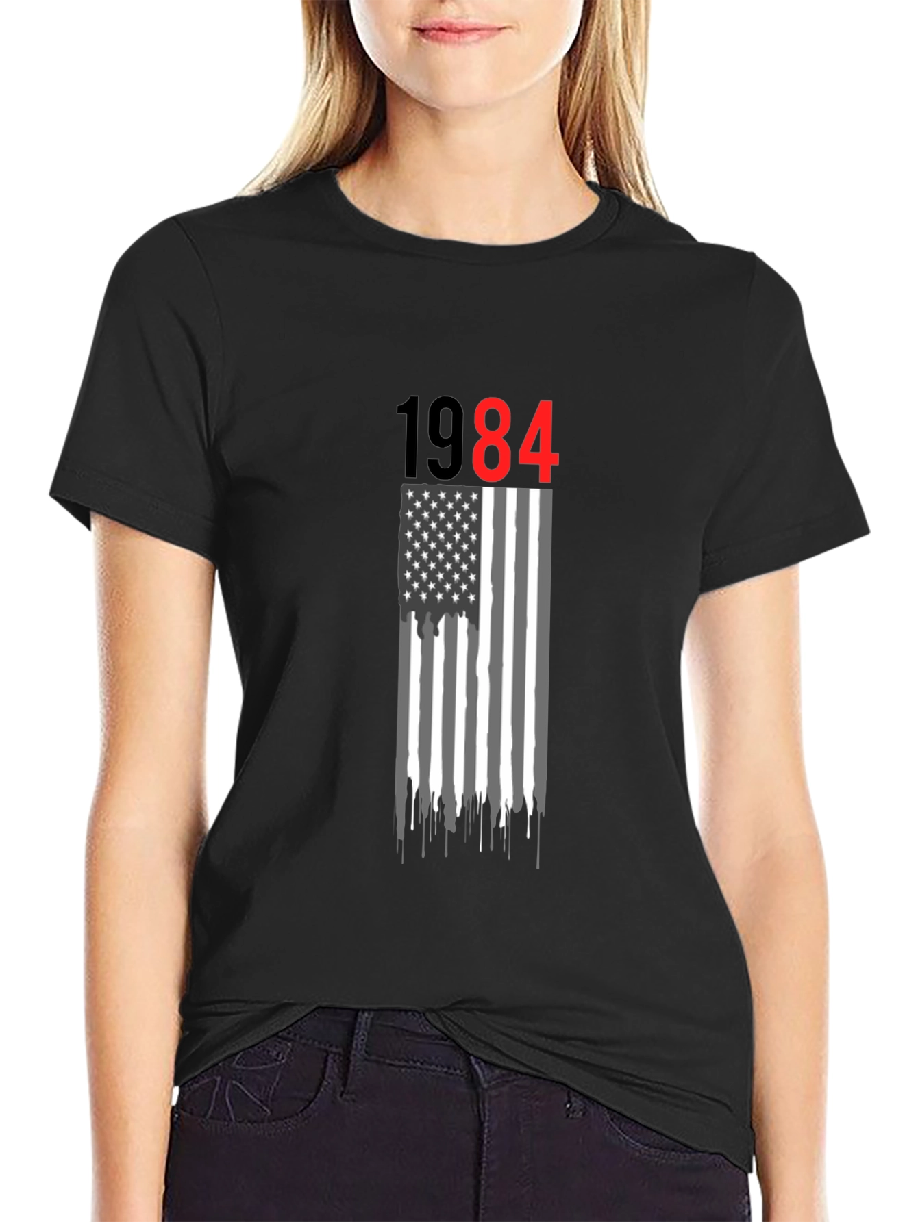 1984 Flag Graphic T-Shirt