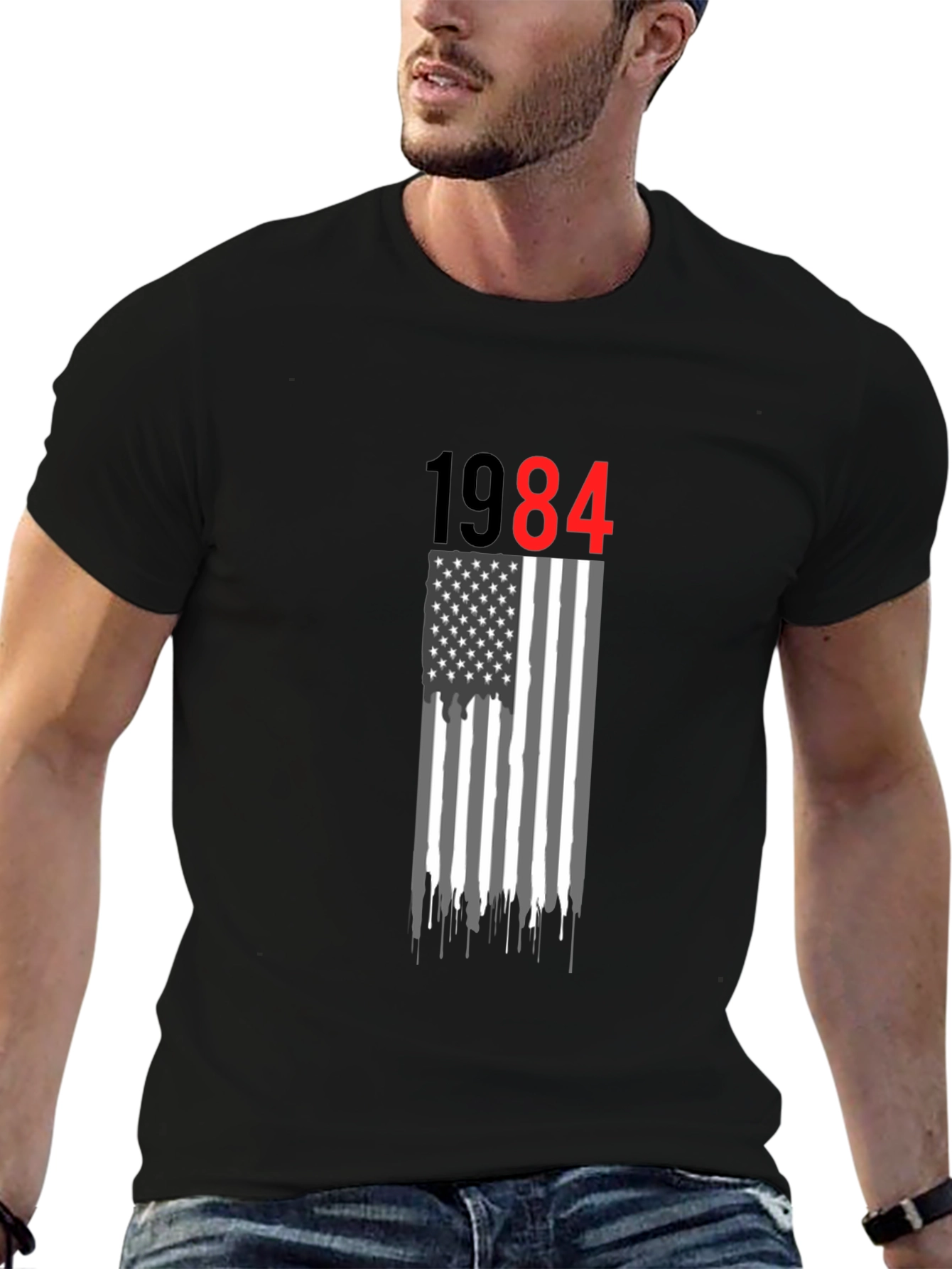1984 Flag Graphic T-Shirt