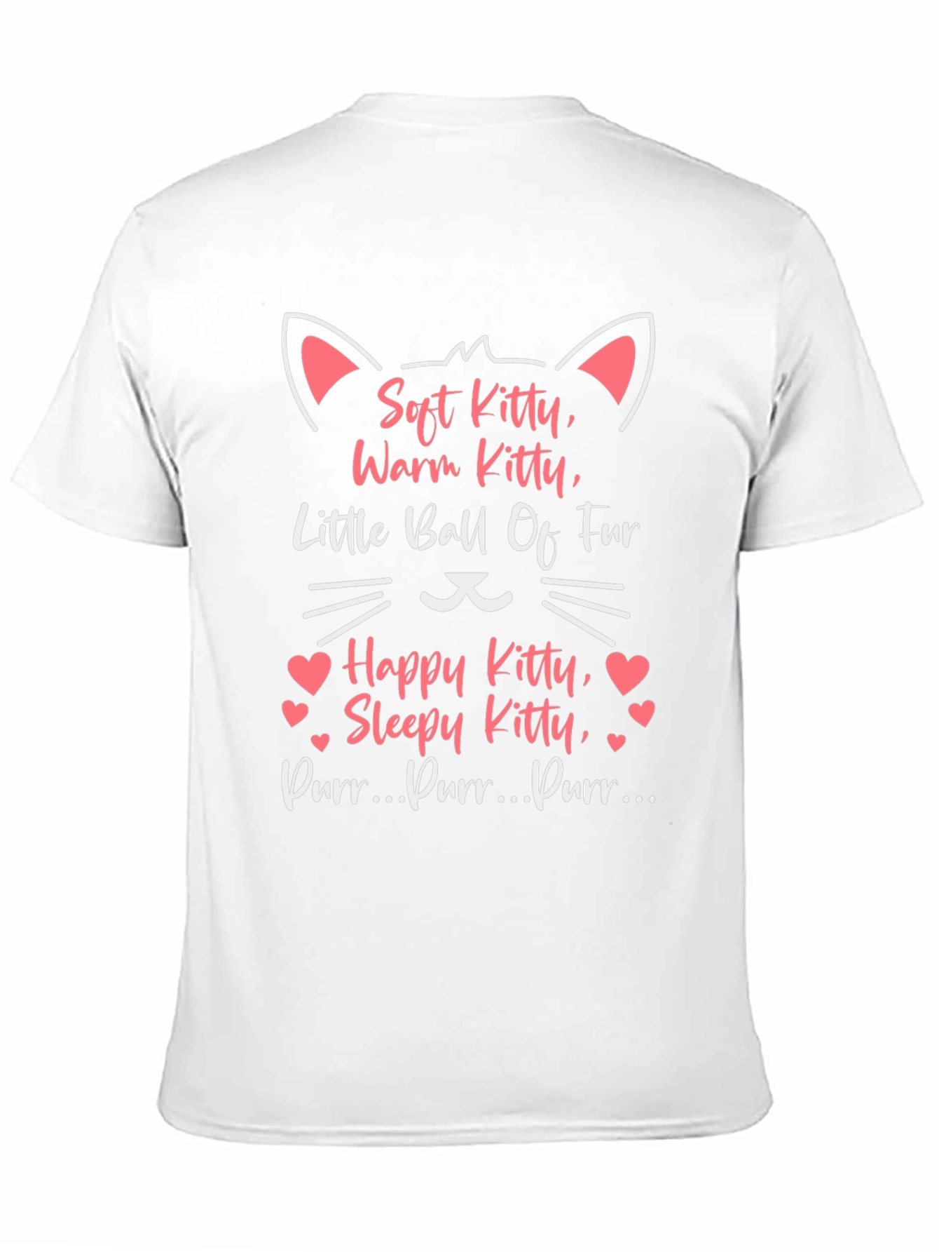 Soft Kitty Black T-Shirt
