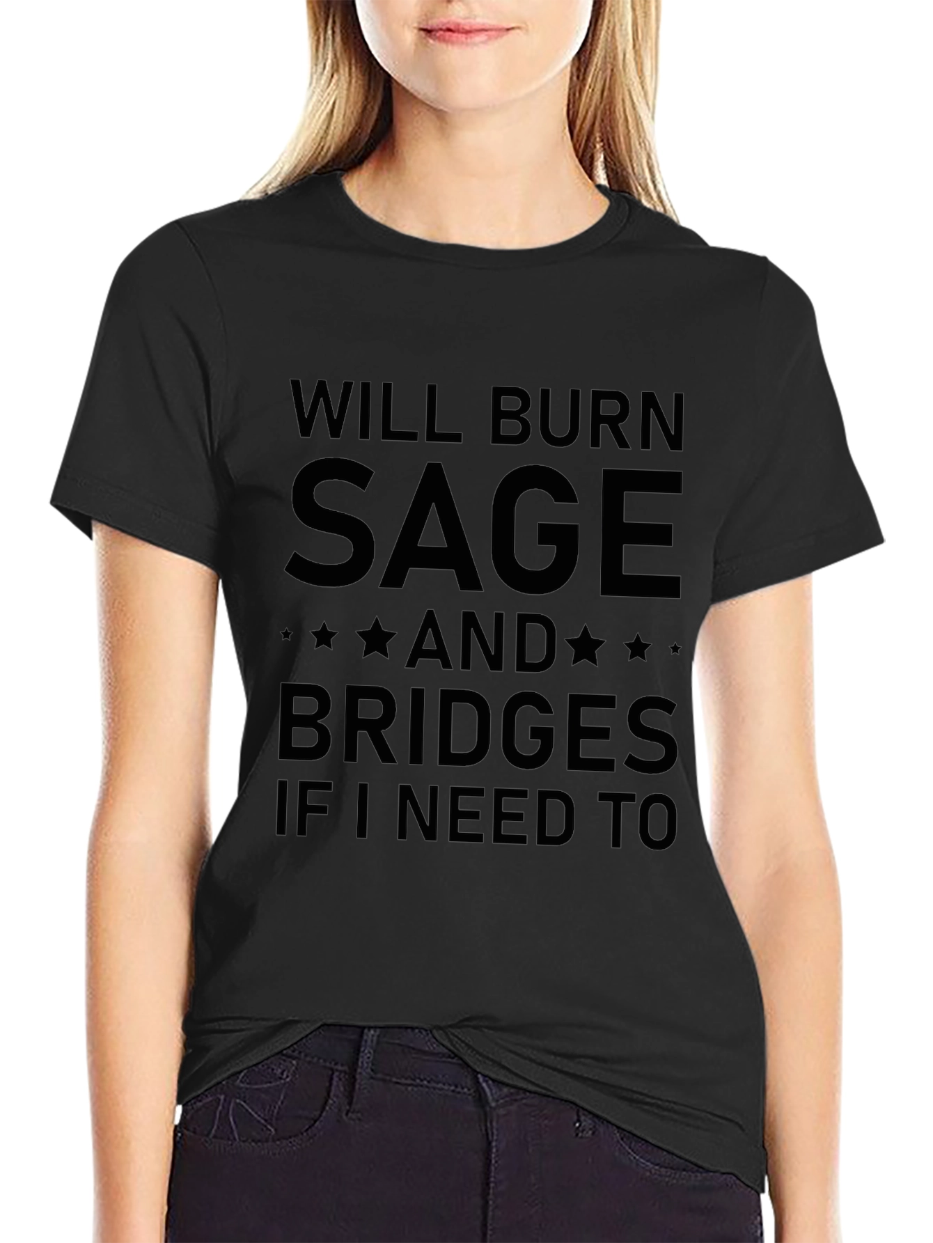 Will Burn Sage and Bridges Graphic T-Shirt