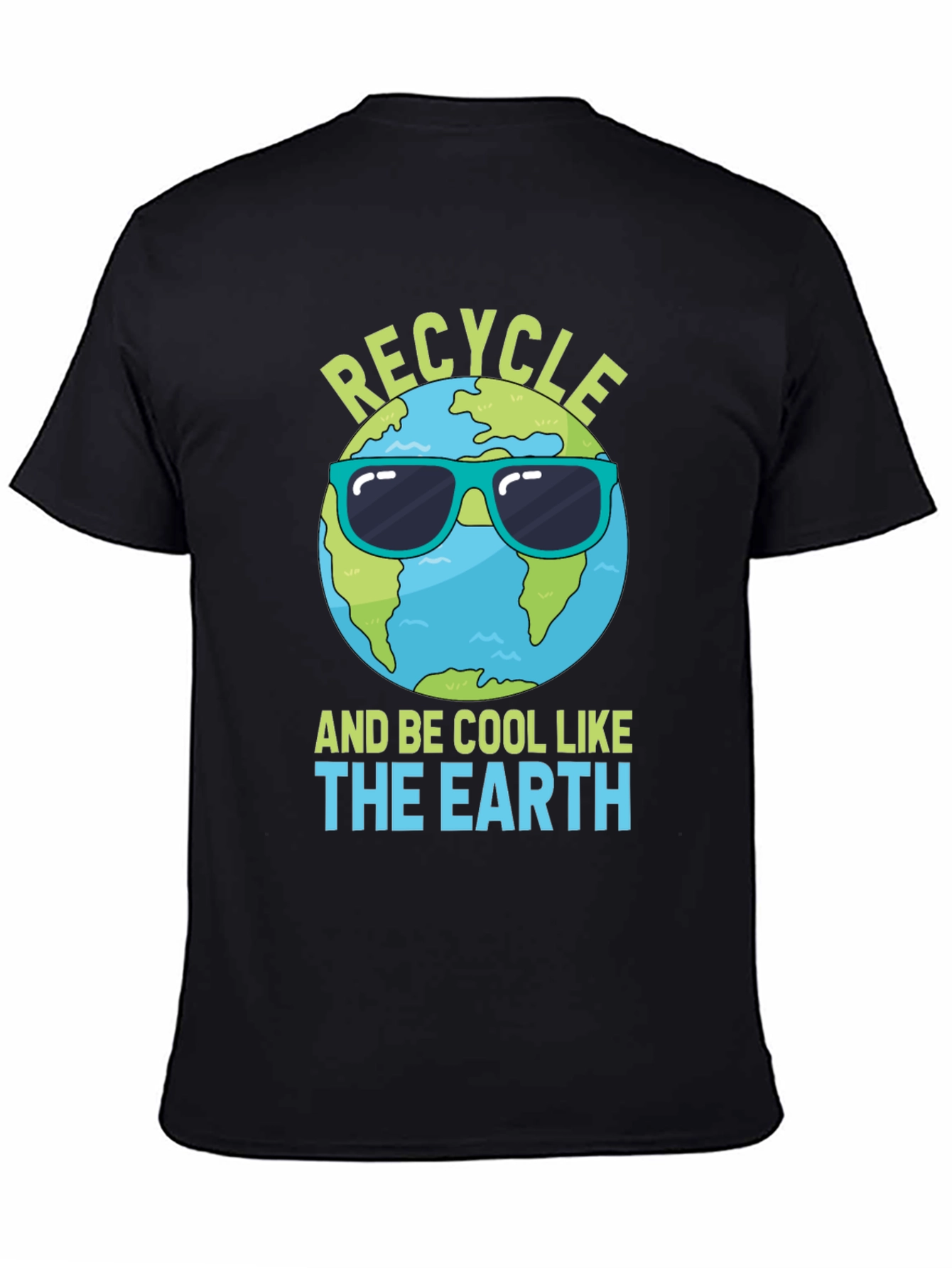 Recycle Earth T-Shirt: Cool Planet Design