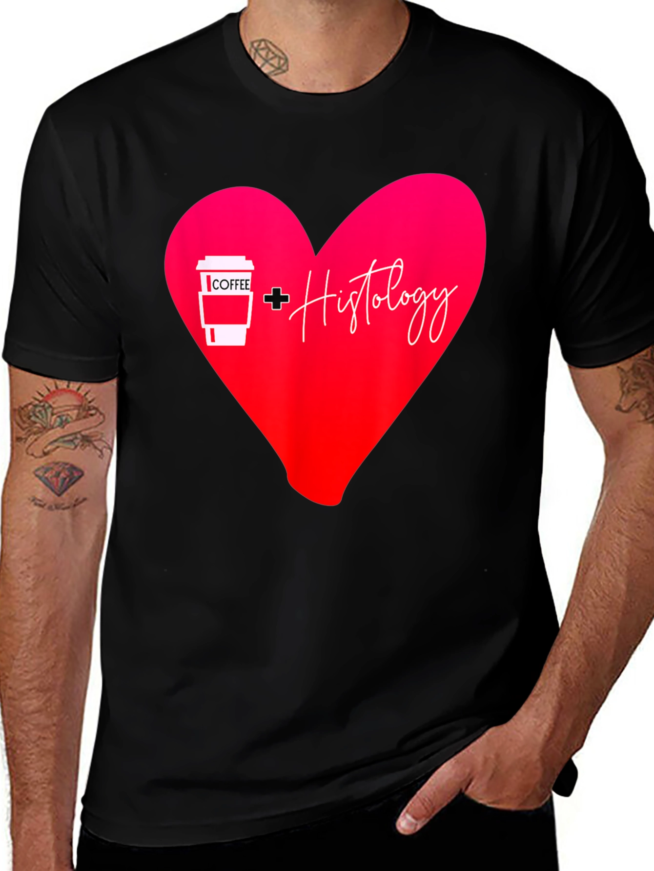 Coffee & Histology Love T-Shirt