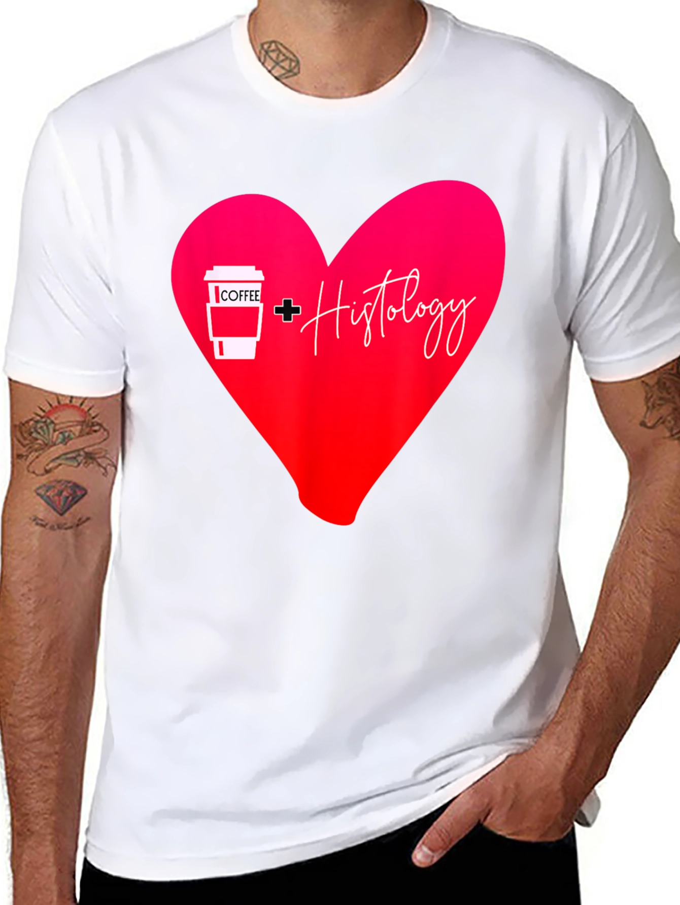 Coffee & Histology Love T-Shirt
