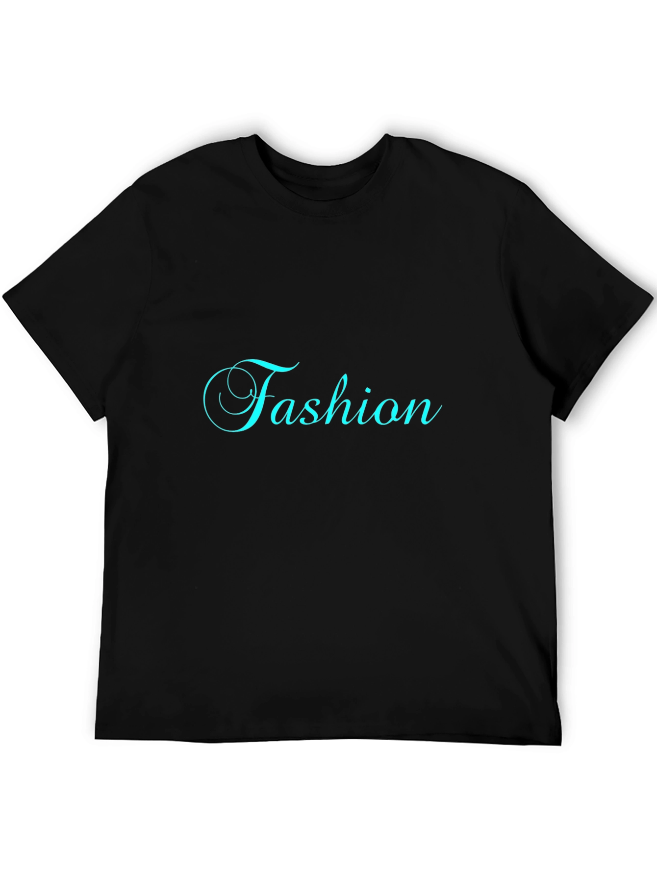 Mens Black Fashion Tee