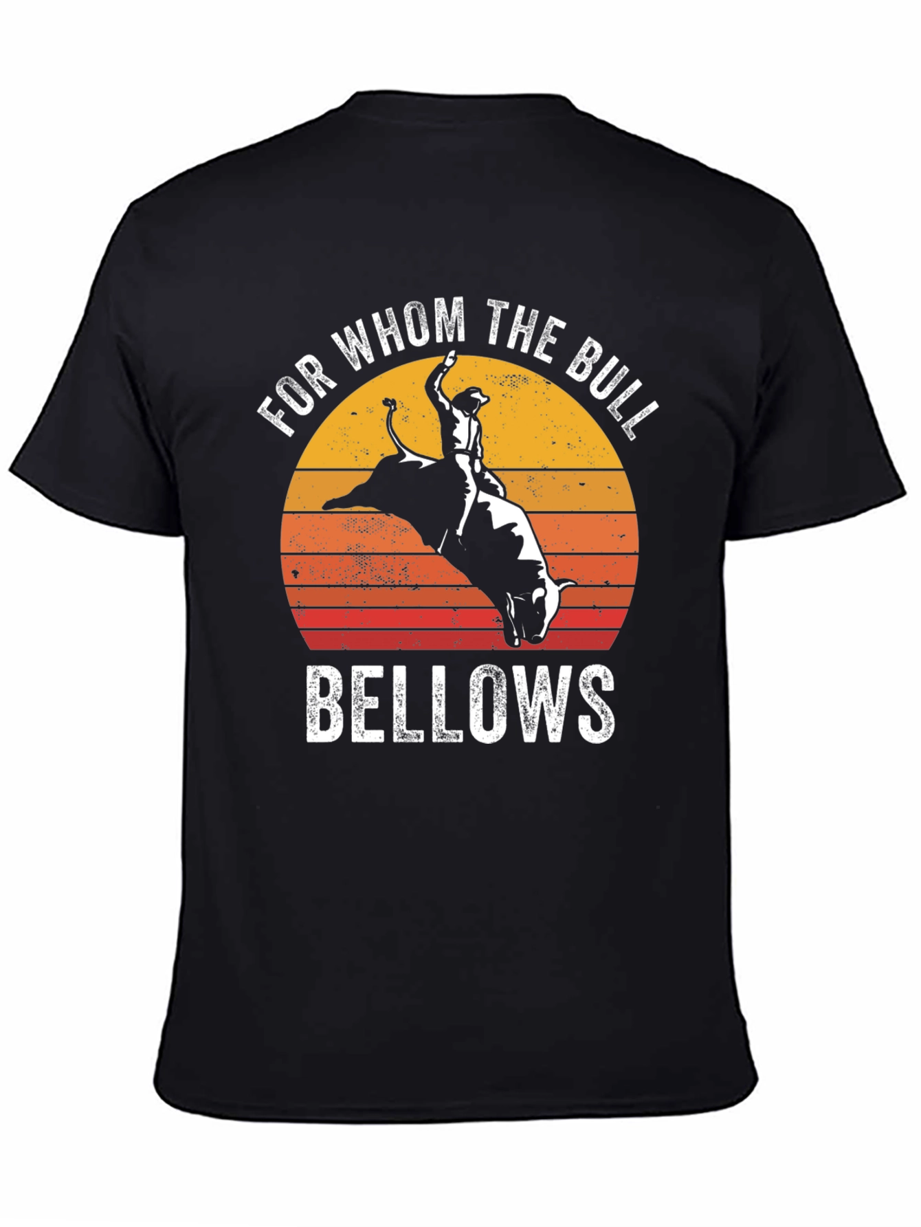 For Whom The Bull Bellows Graphic Tee