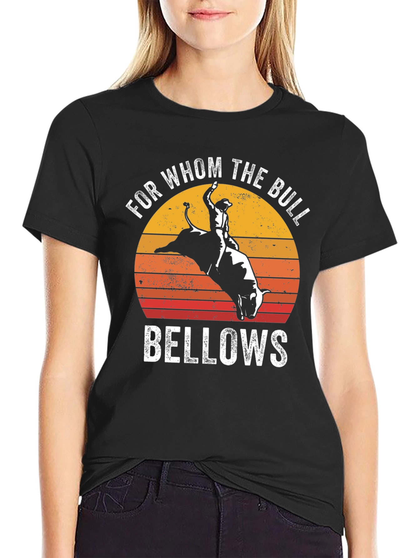 For Whom The Bull Bellows Graphic Tee