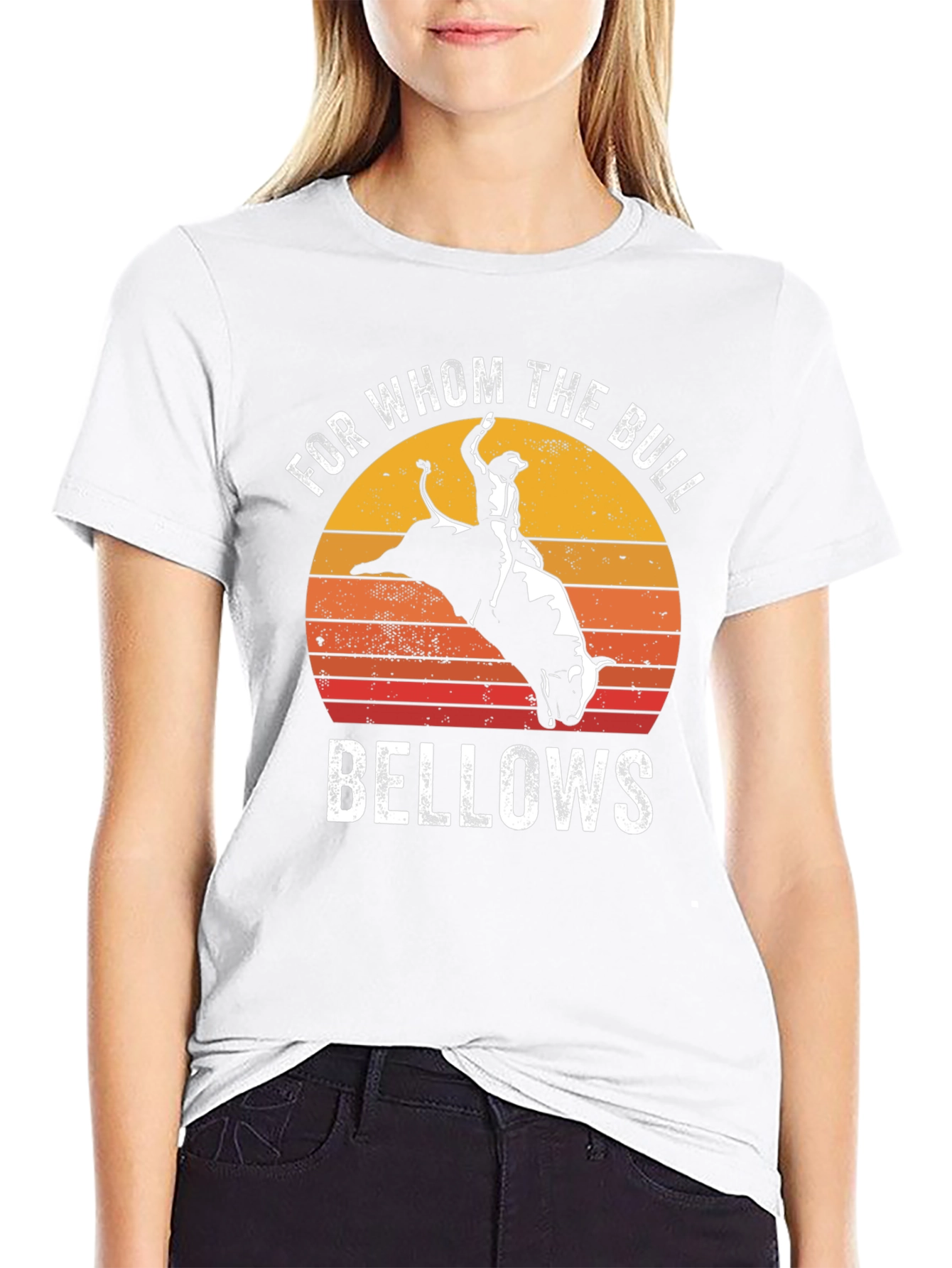 For Whom The Bull Bellows Graphic Tee