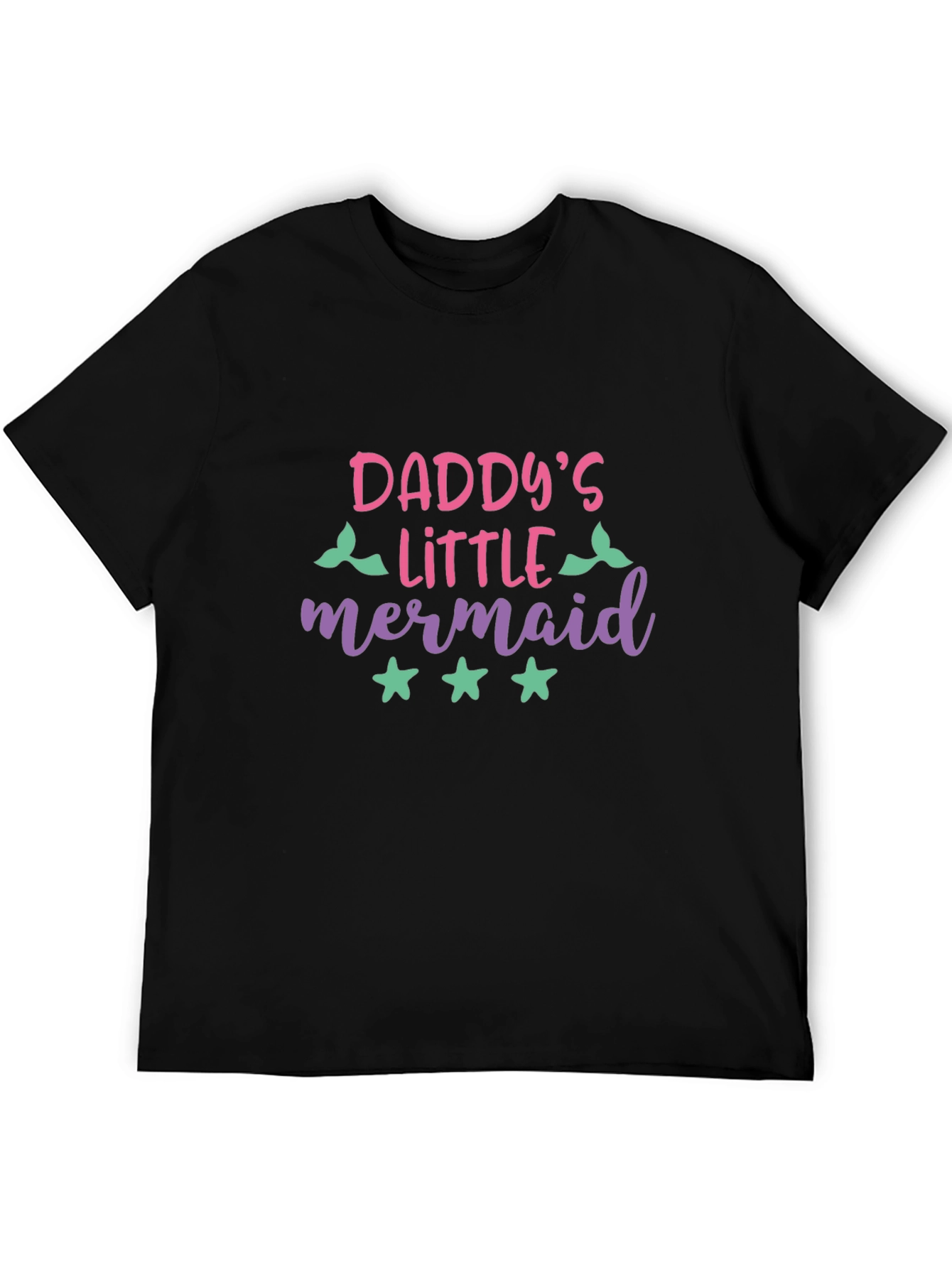Daddys Little Mermaid Graphic T-Shirt