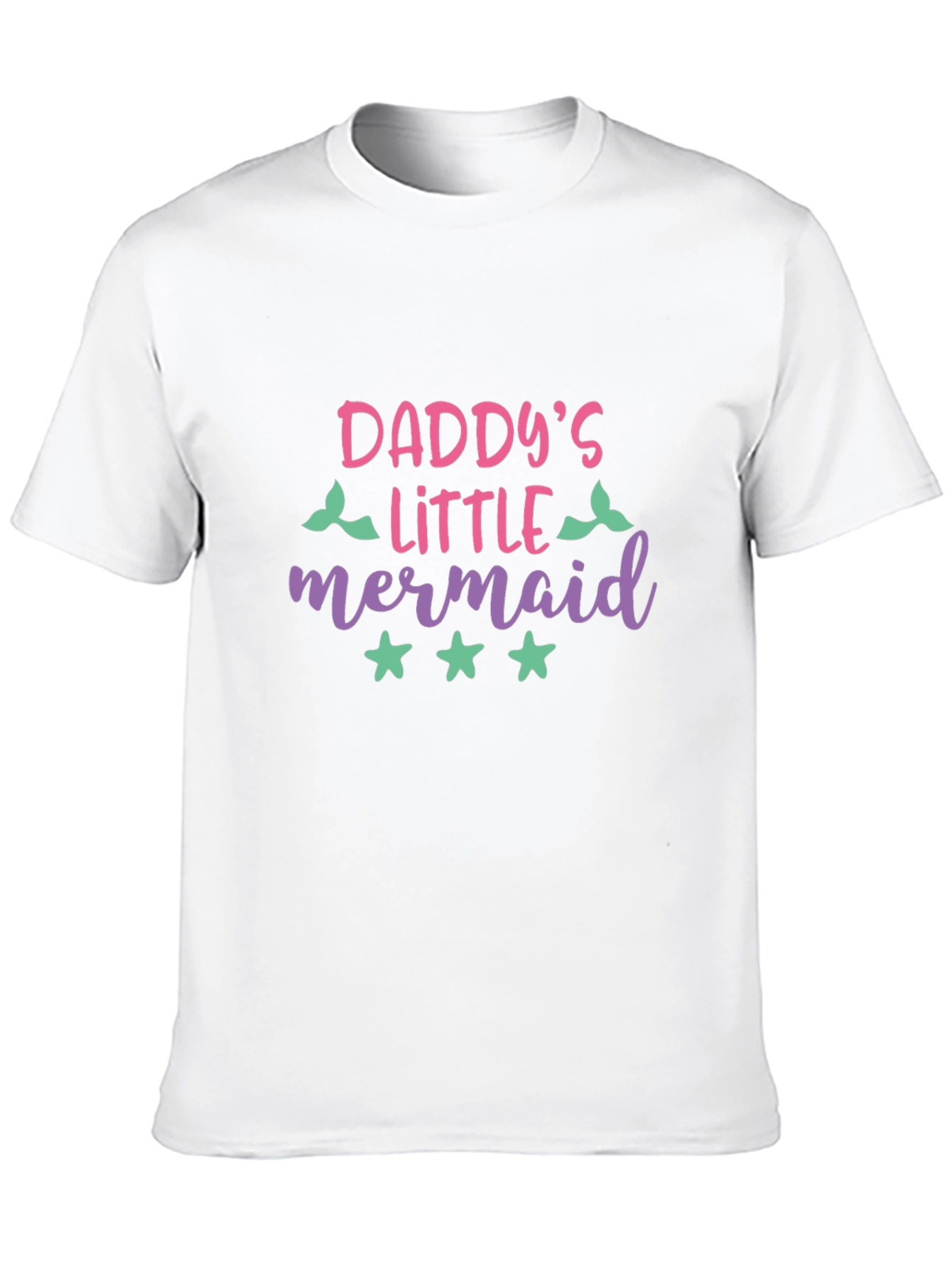 Daddys Little Mermaid Graphic T-Shirt
