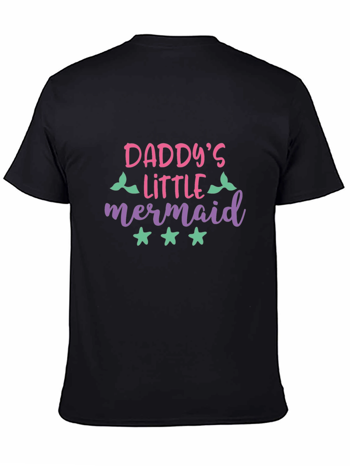 Daddys Little Mermaid Graphic T-Shirt
