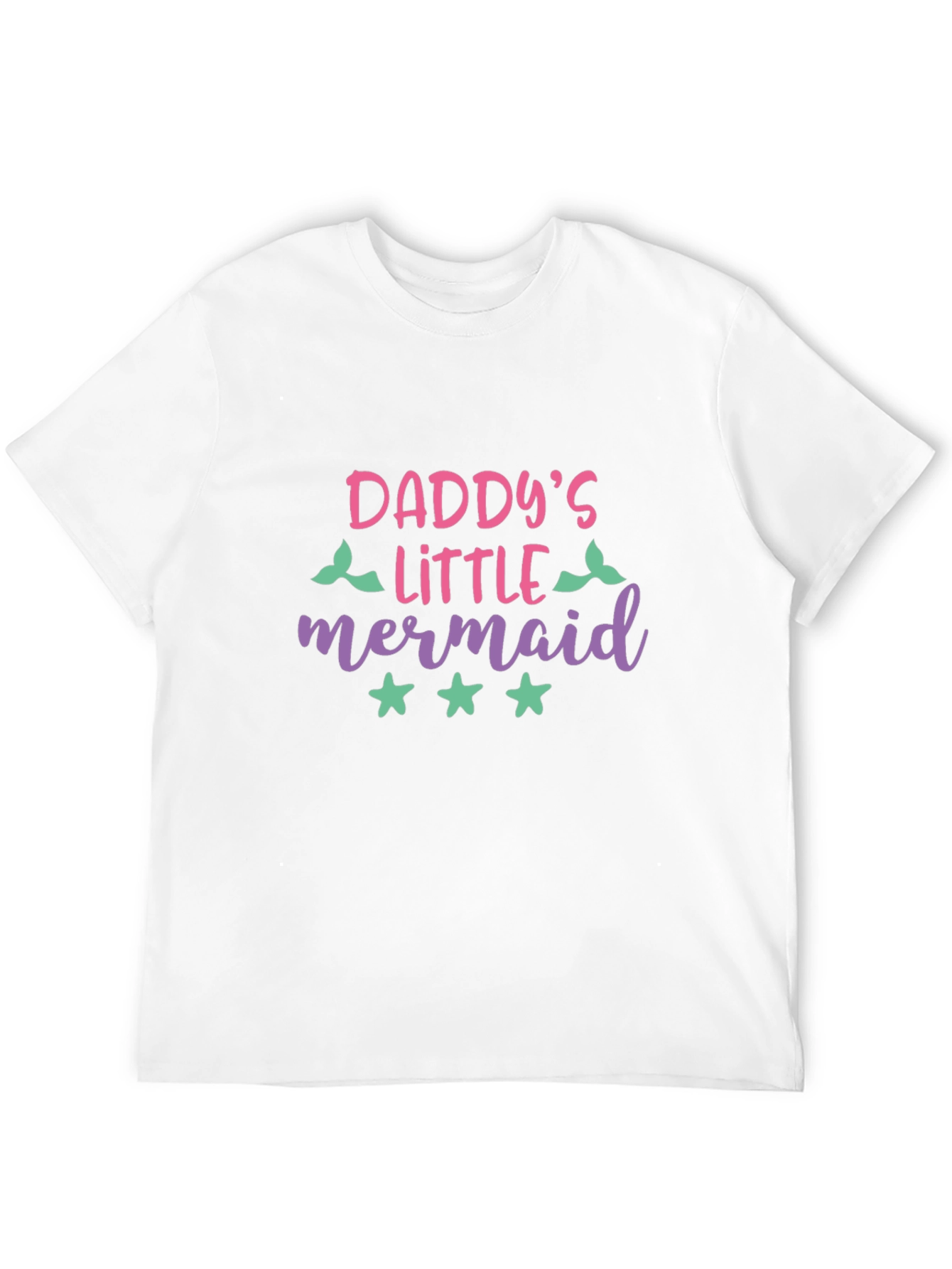 Daddys Little Mermaid Graphic T-Shirt