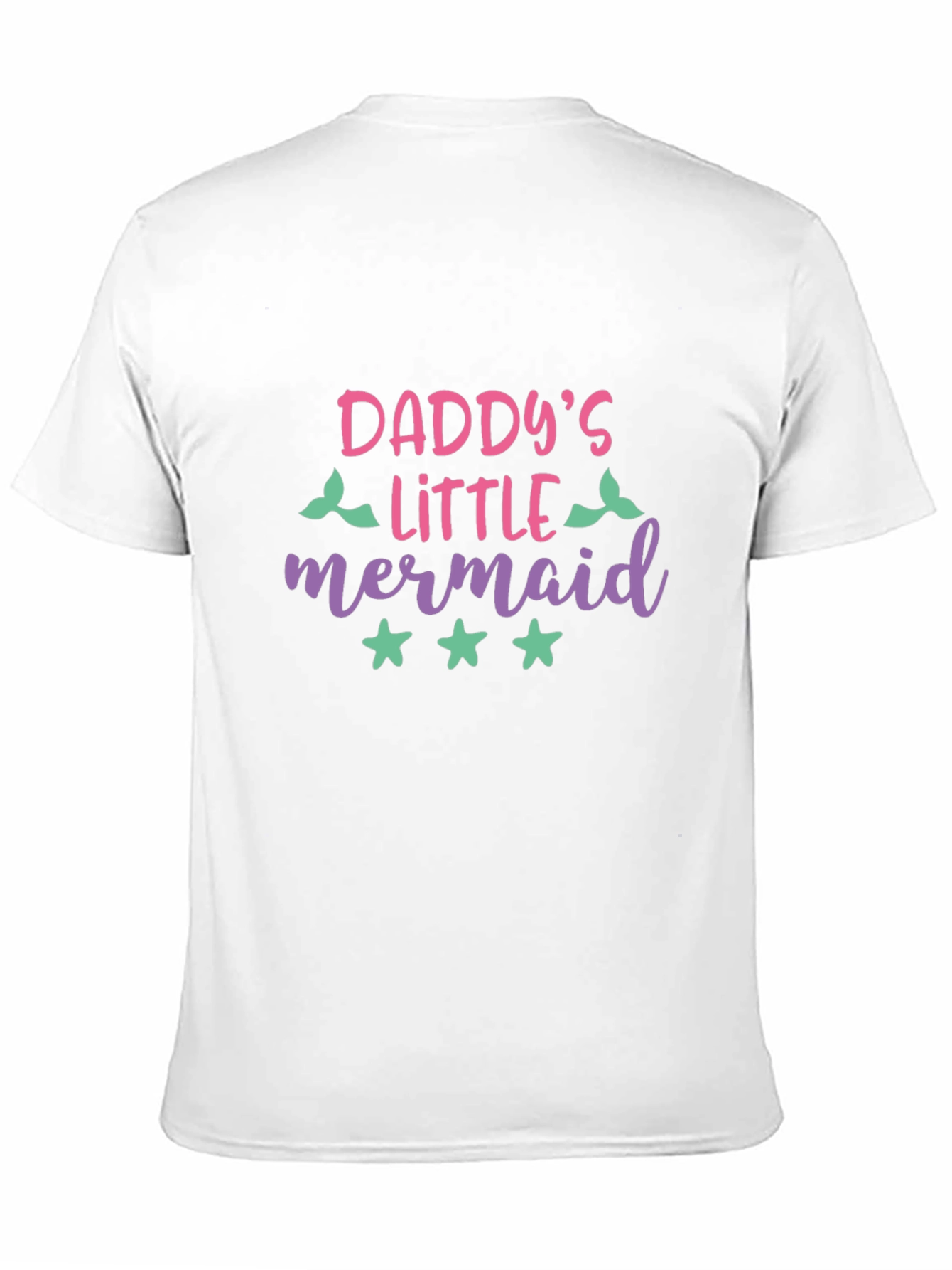 Daddys Little Mermaid Graphic T-Shirt