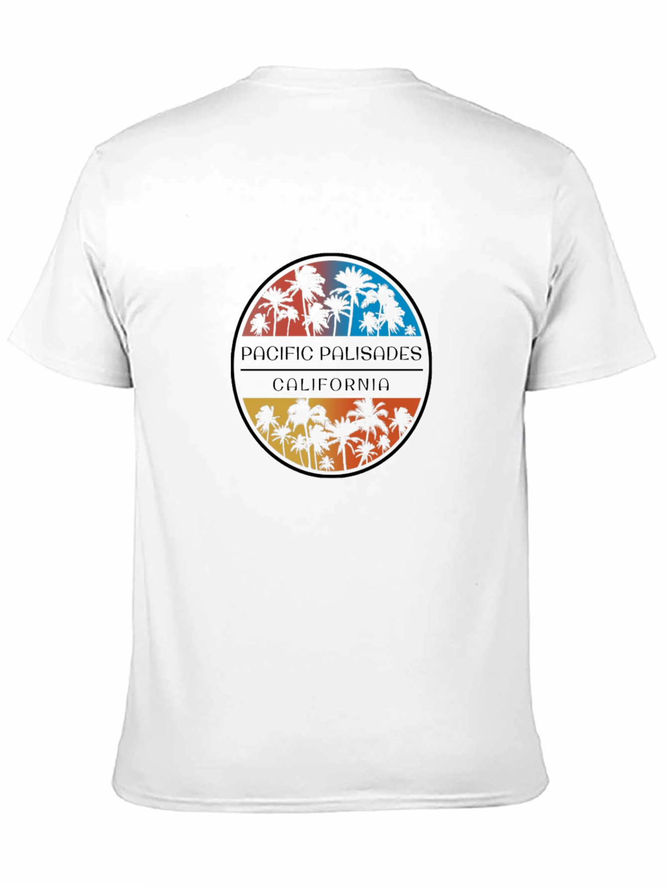 Pacific Palisades California Palm Tree T-Shirt