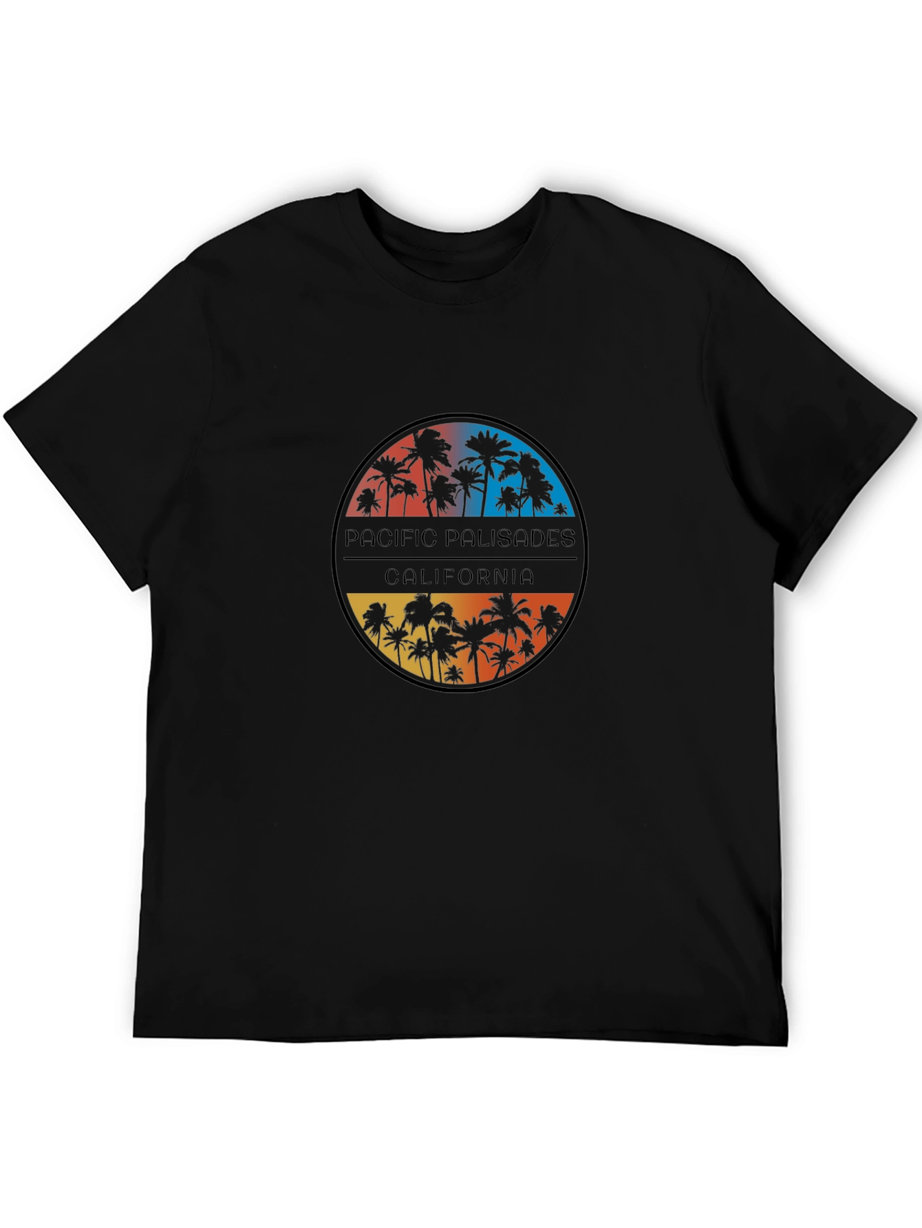 Pacific Palisades California Palm Tree T-Shirt