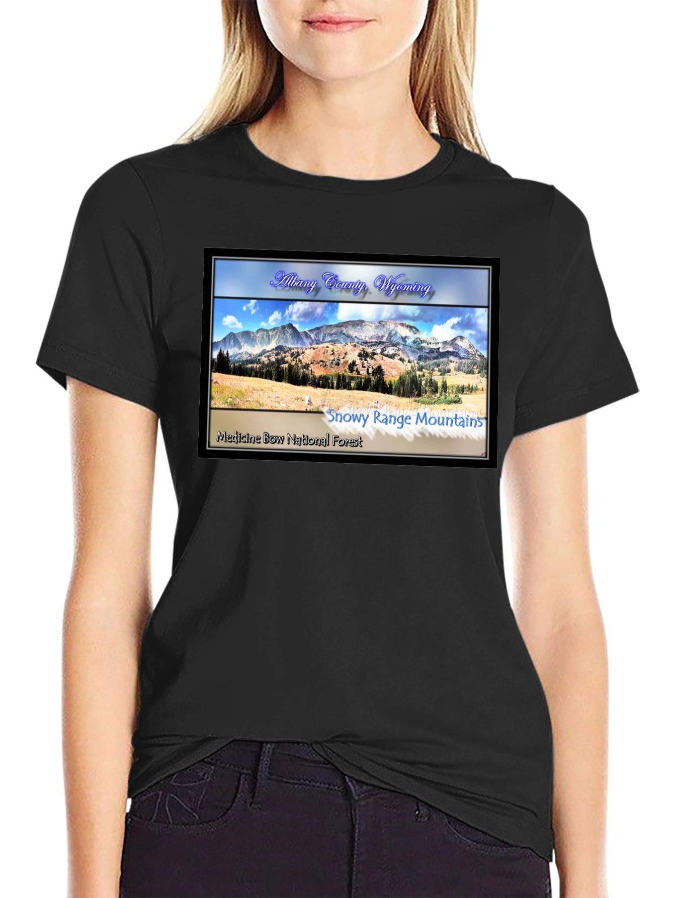 Albany County Wyoming Graphic T-Shirt