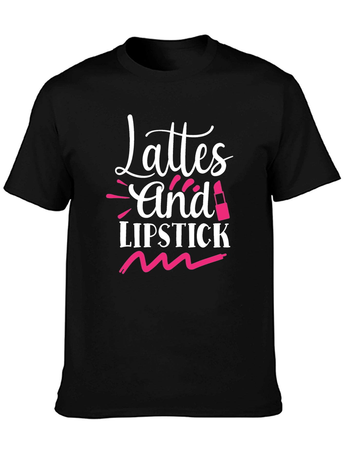 Latte & Lipstick Graphic Tee