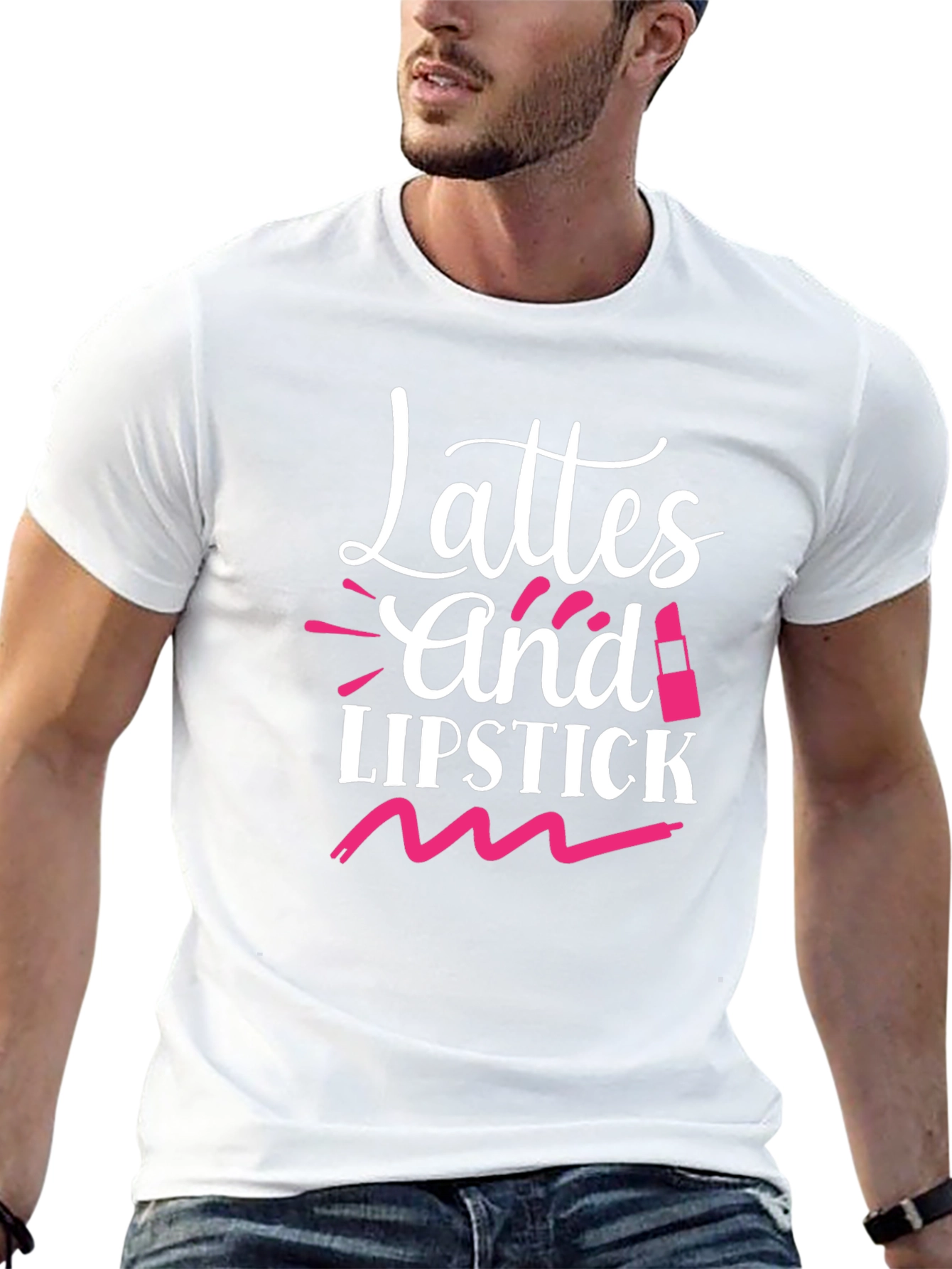 Latte & Lipstick Graphic Tee