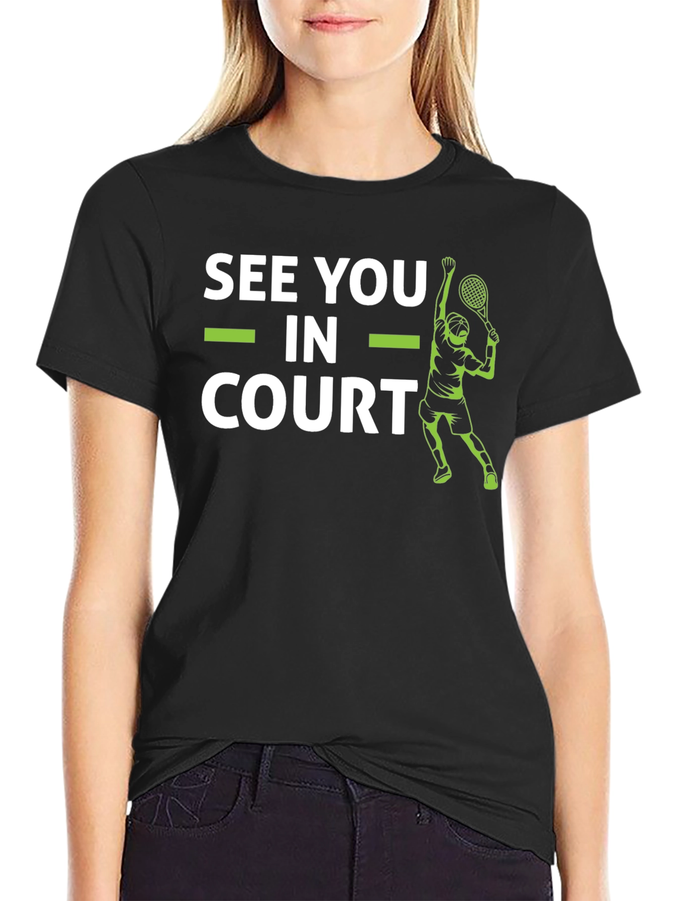 See You In Court Tennis T-Shirt