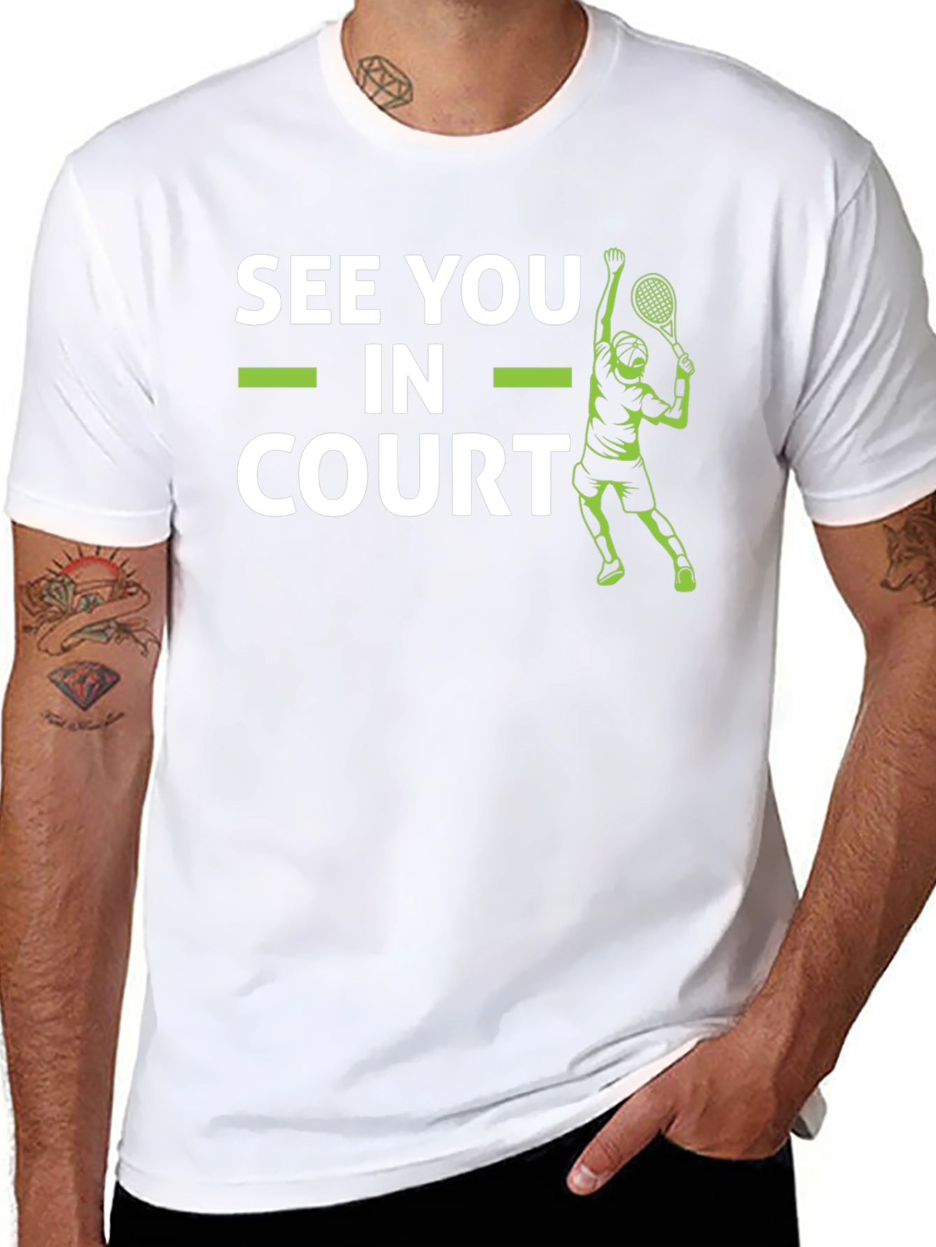 See You In Court Tennis T-Shirt