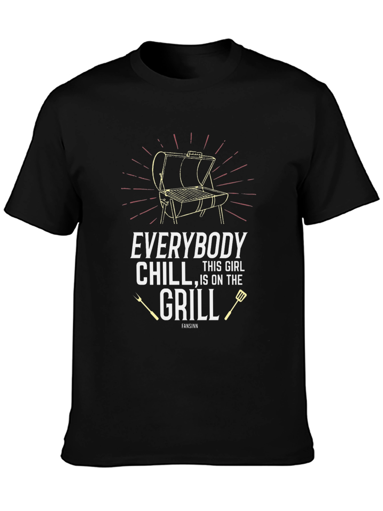 BBQ Grill T-Shirt - Everybody Chill