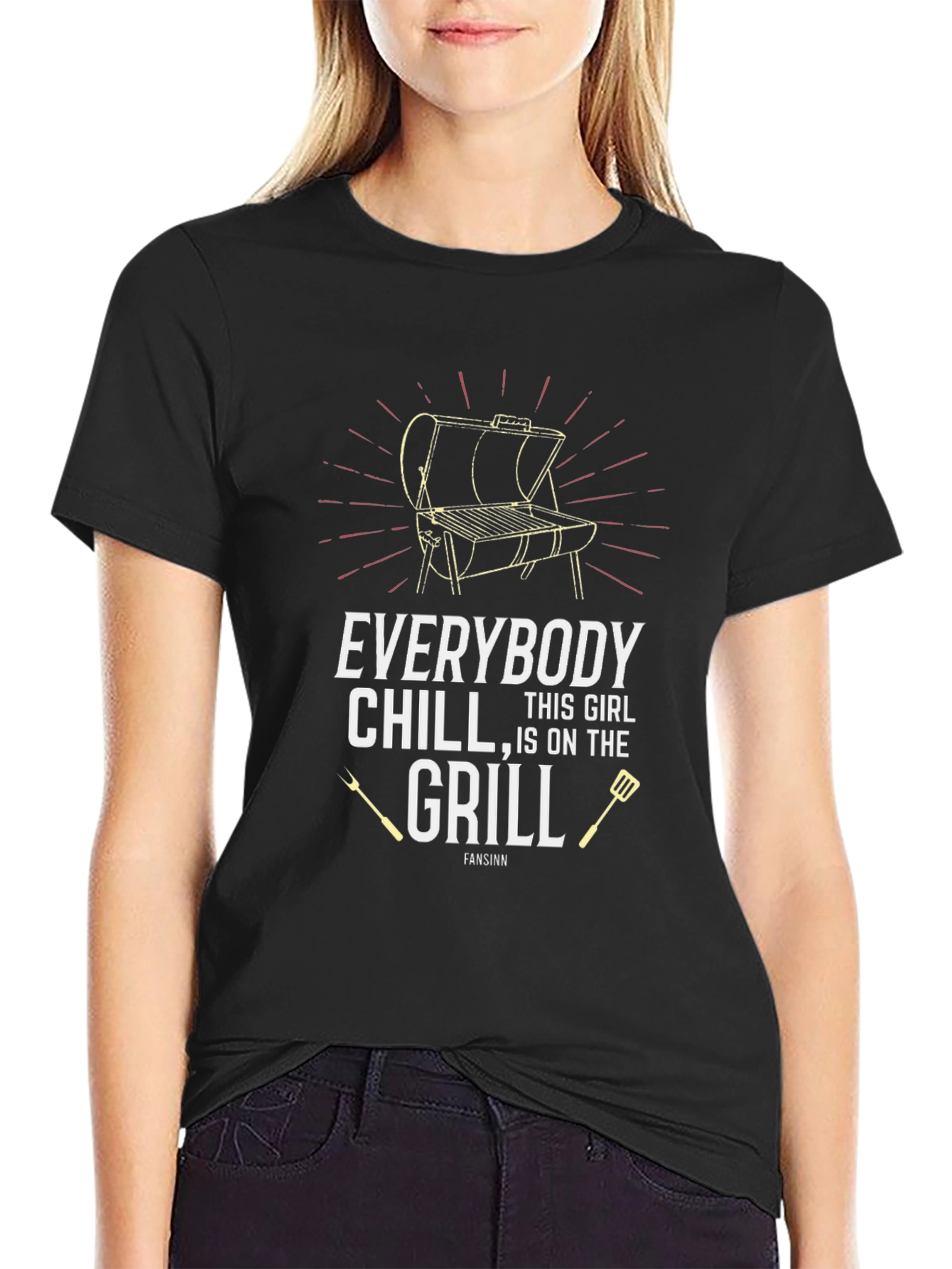 BBQ Grill T-Shirt - Everybody Chill