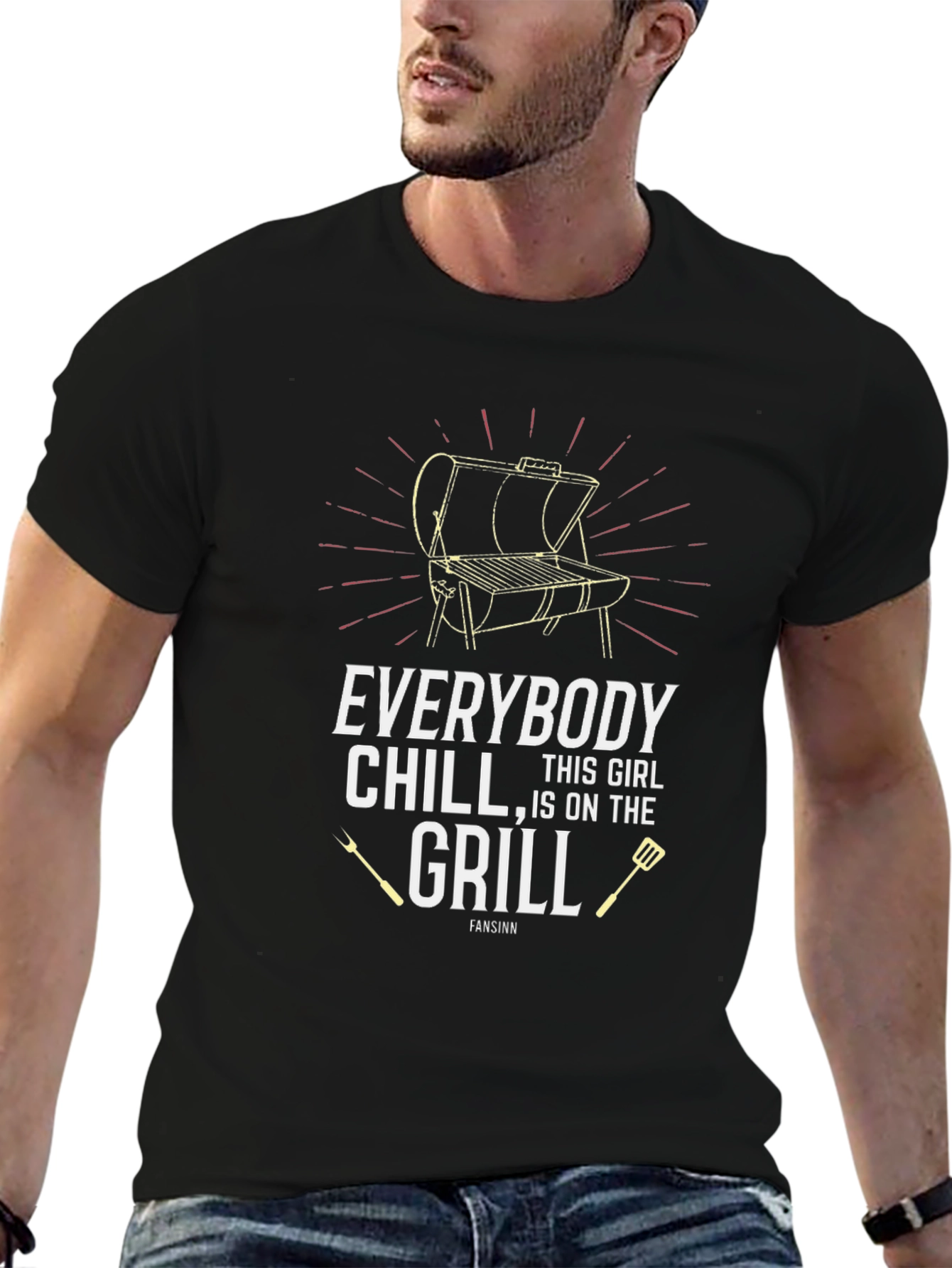 BBQ Grill T-Shirt - Everybody Chill