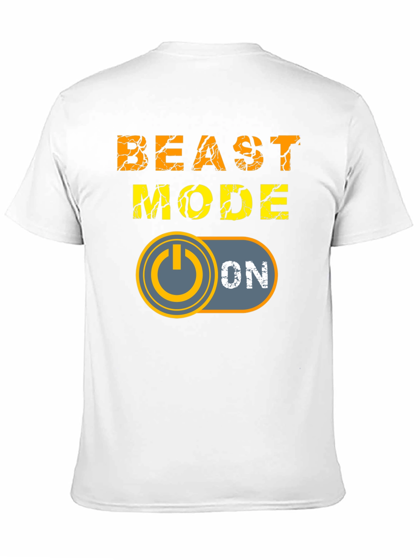 Beast Mode On T-Shirt - Black Graphic Tee