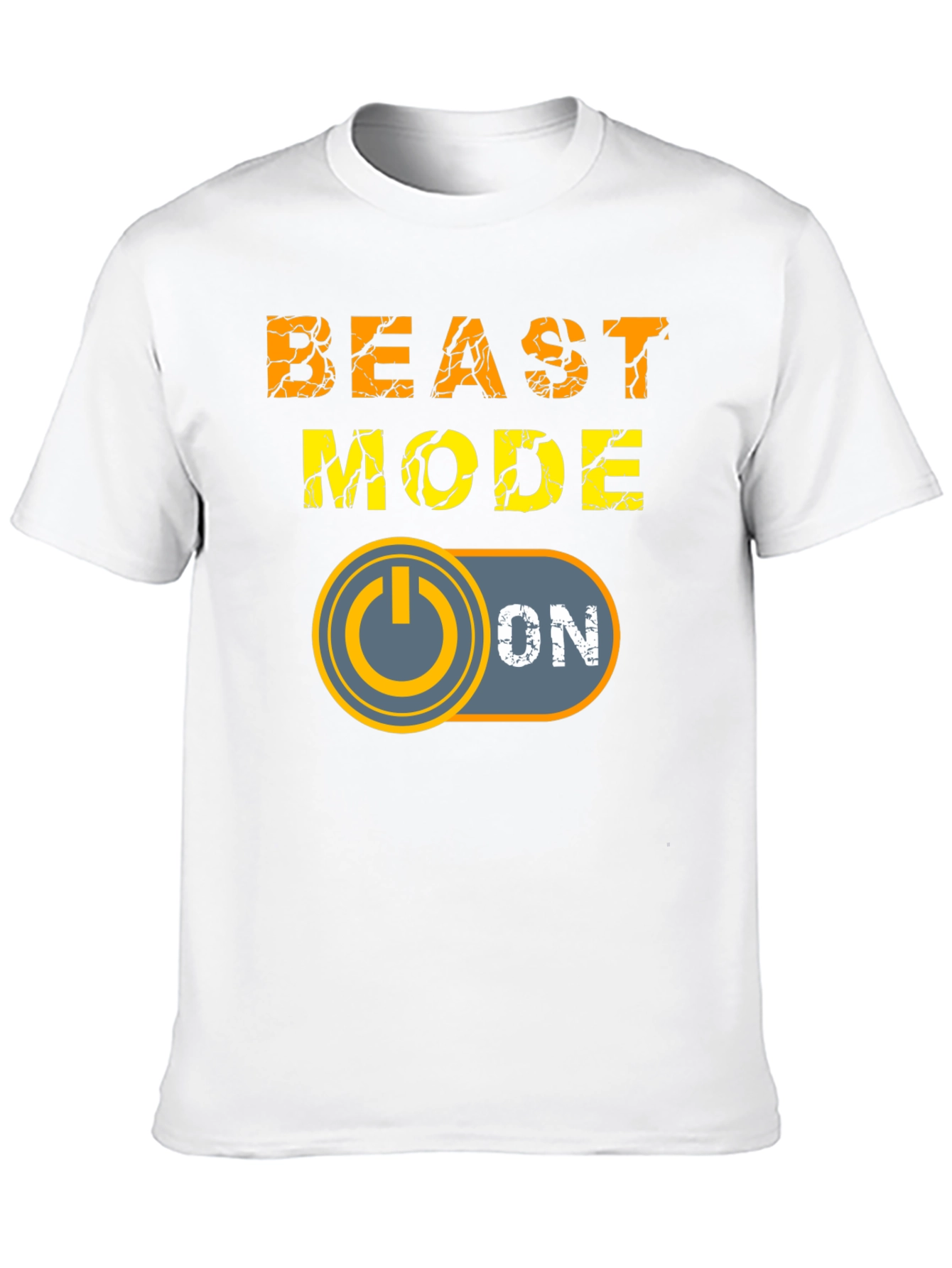 Beast Mode On T-Shirt - Black Graphic Tee