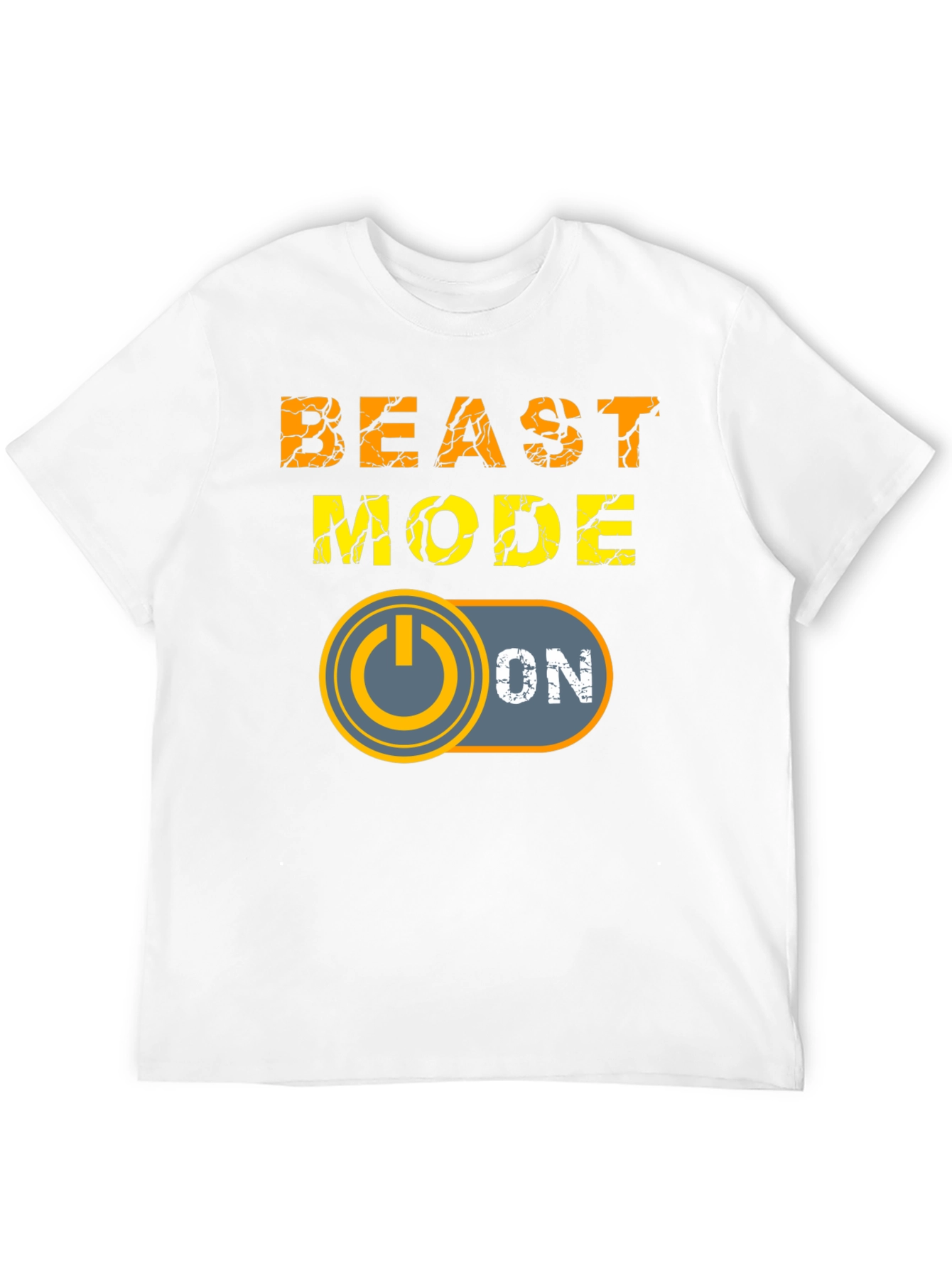 Beast Mode On T-Shirt - Black Graphic Tee
